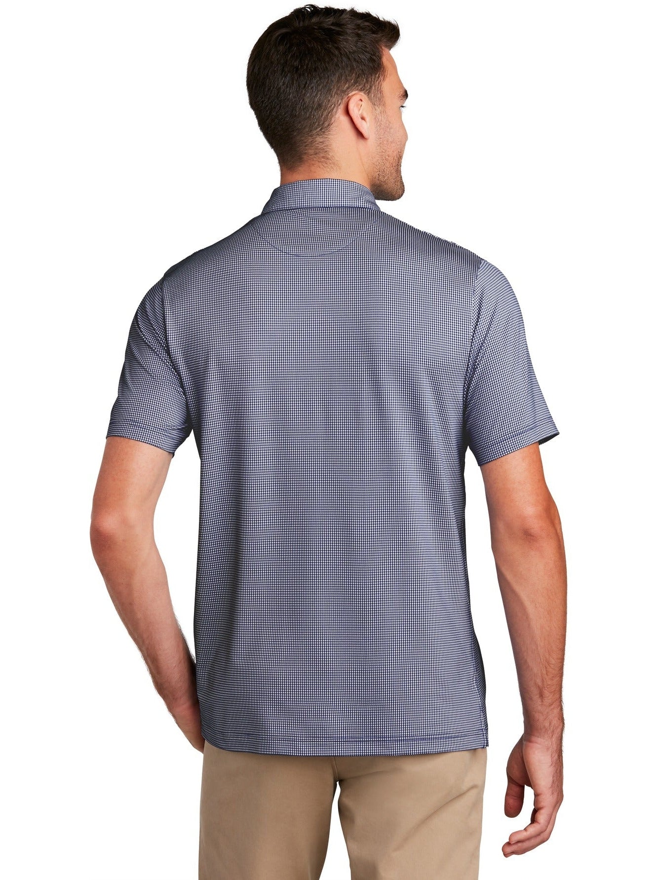 no-logo Port Authority Gingham Polo-Regular-Port Authority-Thread Logic