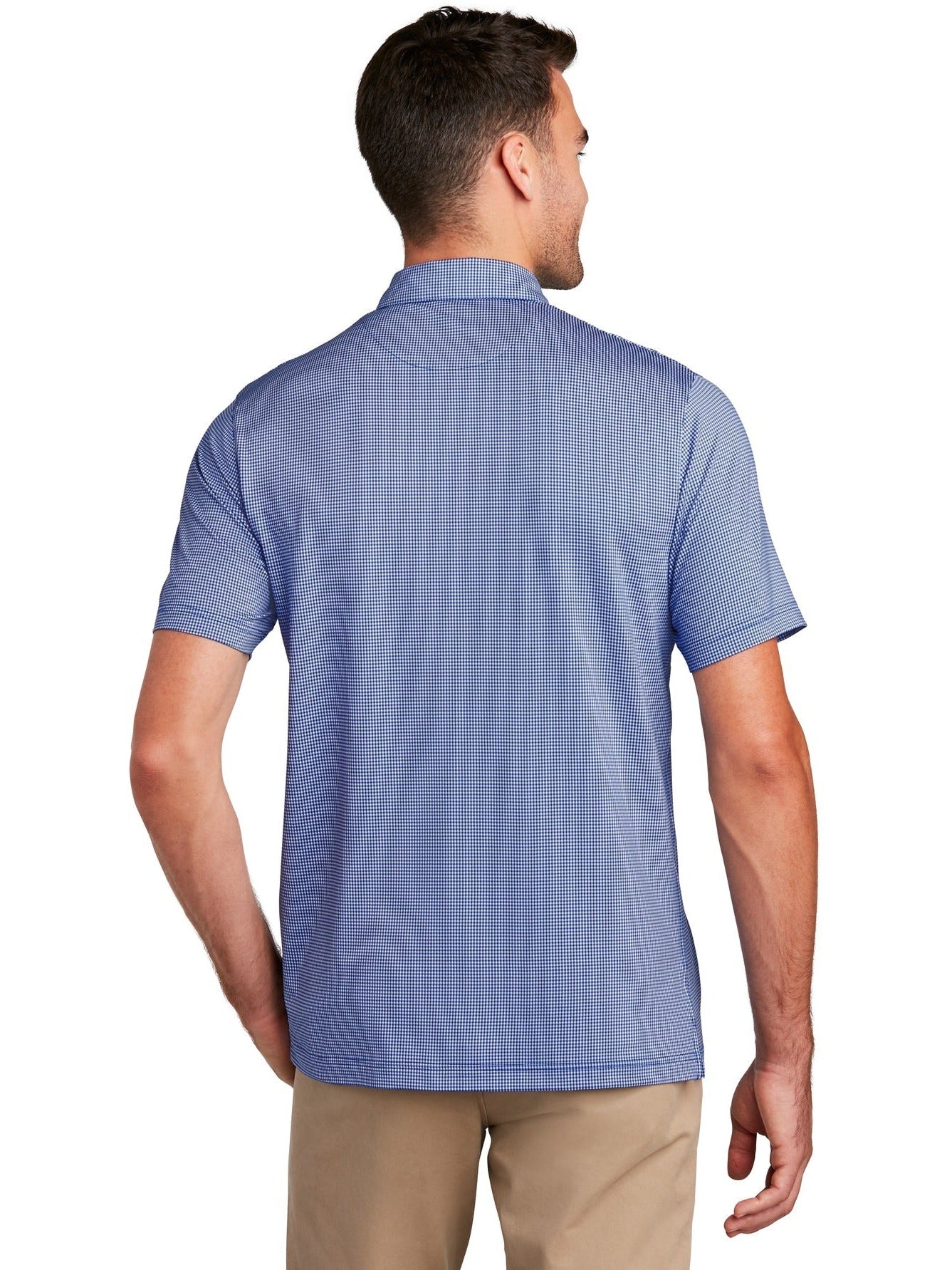 no-logo Port Authority Gingham Polo-Regular-Port Authority-Thread Logic