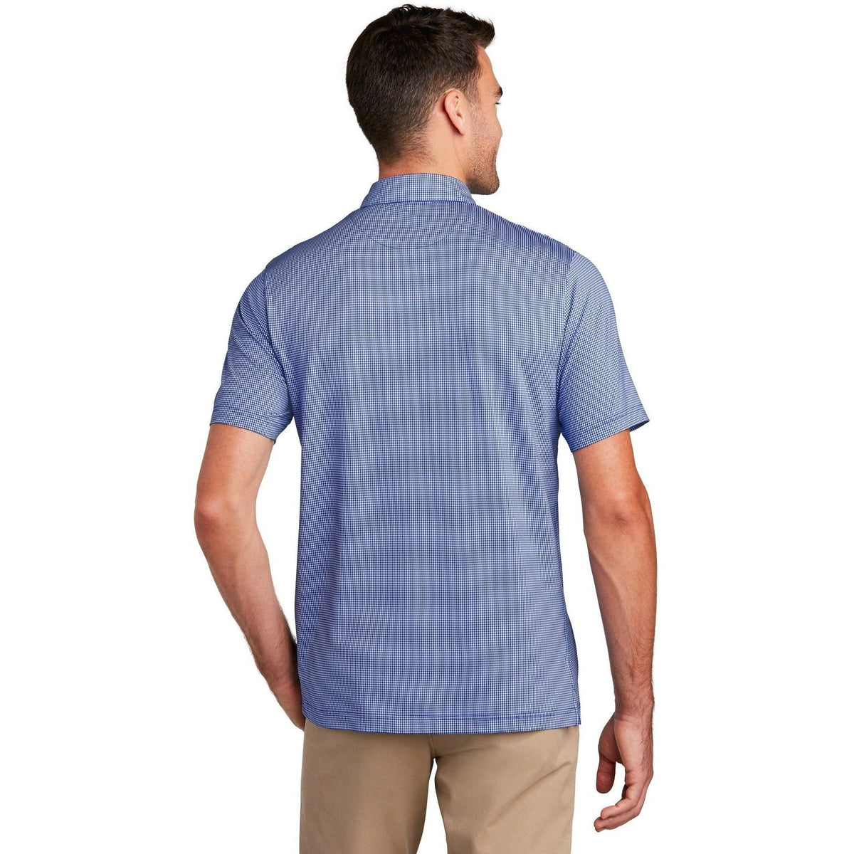 no-logo Port Authority Gingham Polo-Active-Port Authority-Thread Logic