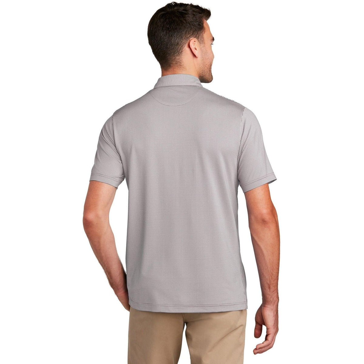 no-logo Port Authority Gingham Polo-Active-Port Authority-Thread Logic