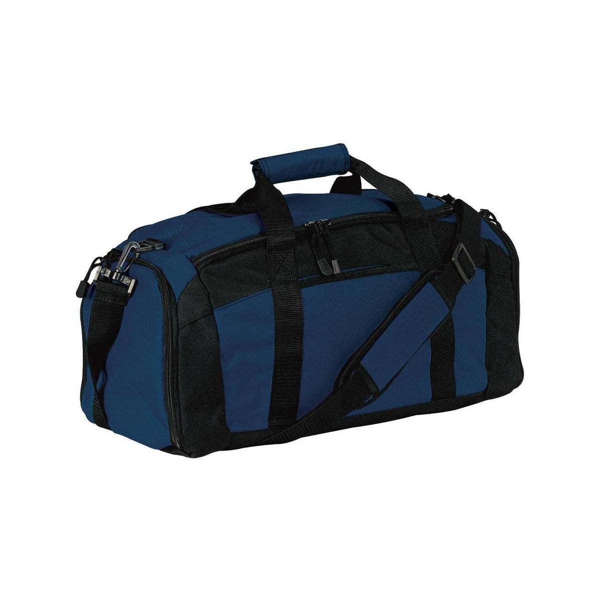 no-logo Port Authority Gym Bag-Bags-Port Authority-Navy-Thread Logic