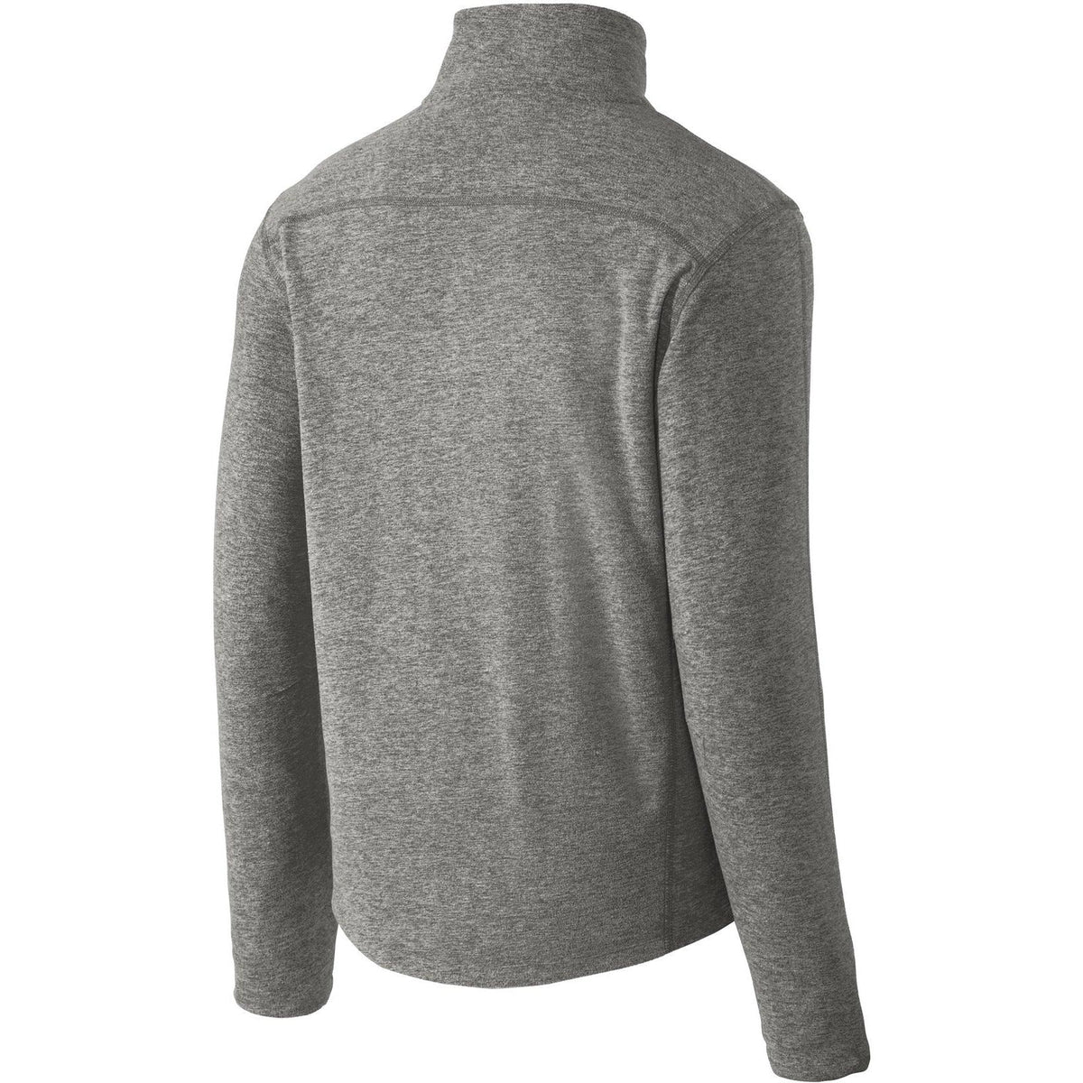 no-logo Port Authority Heather Microfleece Full-Zip Jacket-Regular-Port Authority-Thread Logic