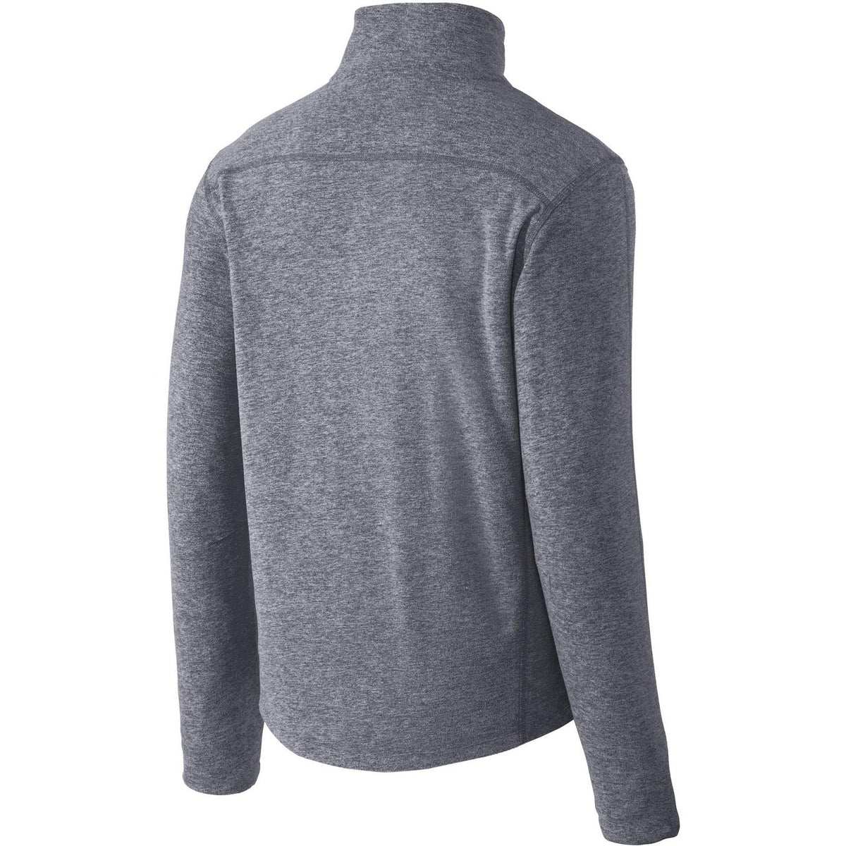 no-logo Port Authority Heather Microfleece Full-Zip Jacket-Regular-Port Authority-Thread Logic