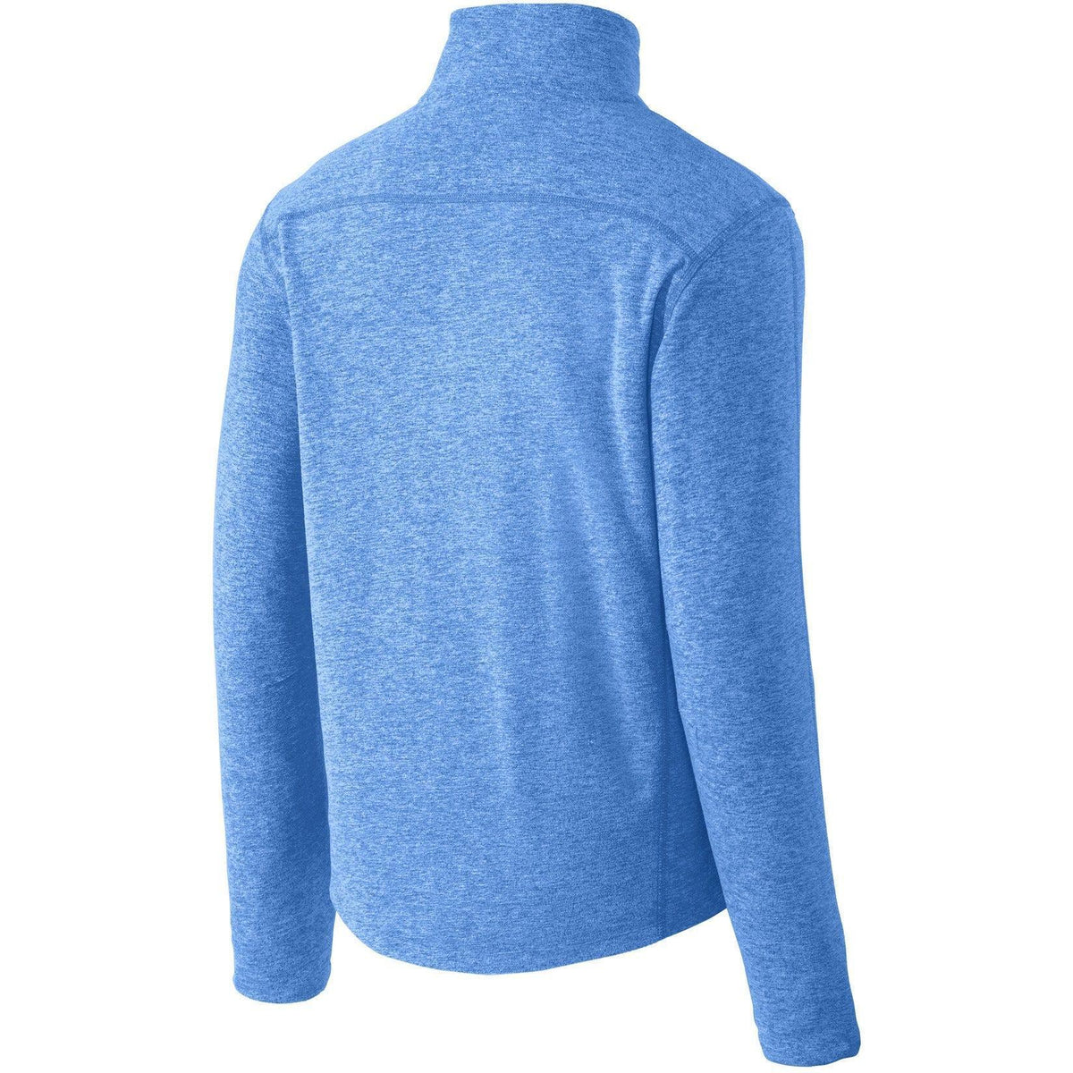 no-logo Port Authority Heather Microfleece Full-Zip Jacket-Regular-Port Authority-Thread Logic