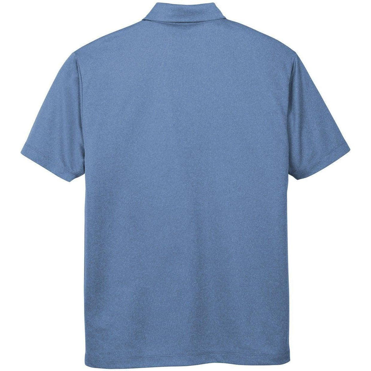 no-logo Port Authority Heathered Silk Touch Performance Polo-Regular-Port Authority-Thread Logic