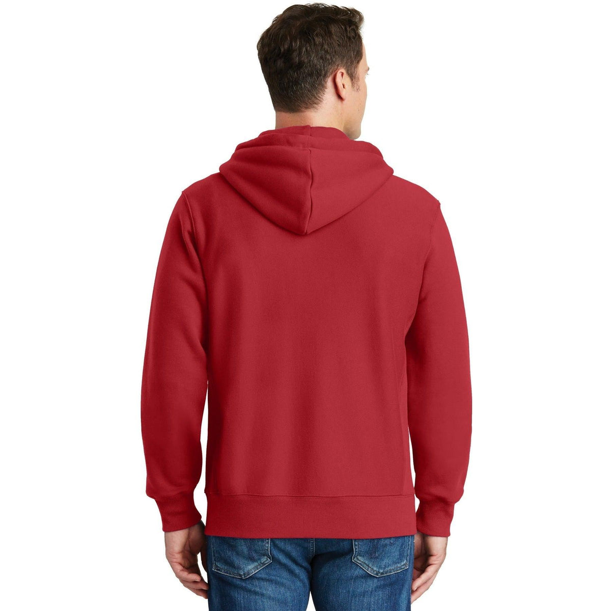 no-logo Port Authority Heavyweight Full Zip Sweatshirt-Full Zips-Port Authority-Thread Logic
