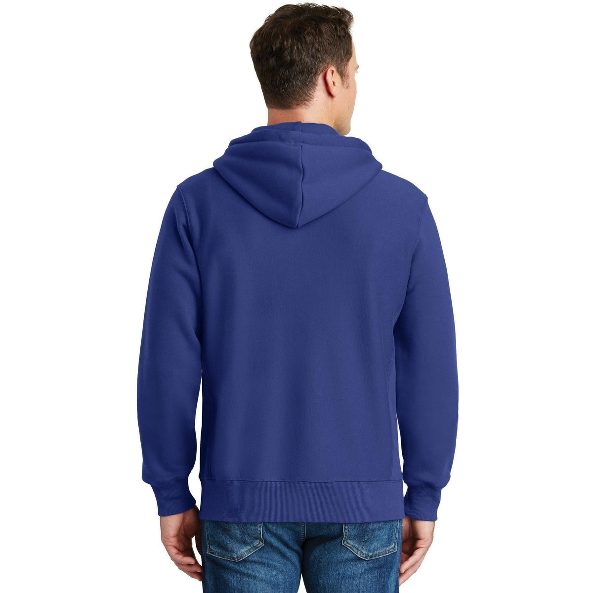 no-logo Port Authority Heavyweight Full Zip Sweatshirt-Full Zips-Port Authority-Thread Logic