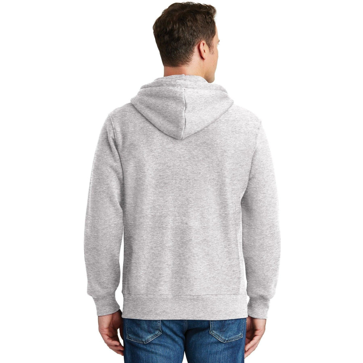 no-logo Port Authority Heavyweight Full Zip Sweatshirt-Full Zips-Port Authority-Thread Logic