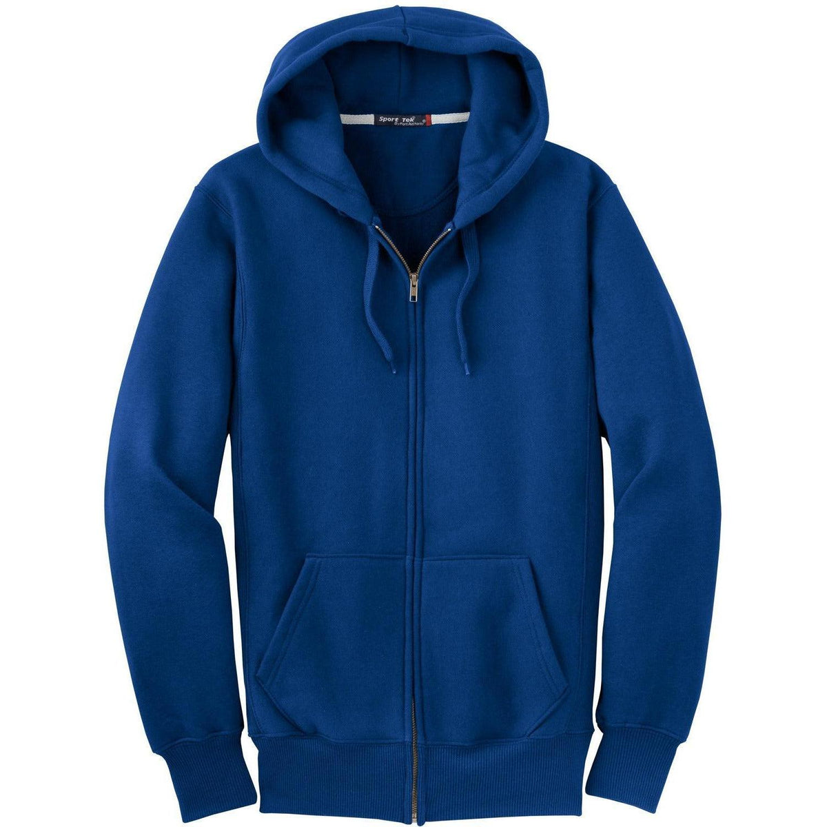 no-logo Port Authority Heavyweight Full Zip Sweatshirt-Full Zips-Port Authority-Royal-S-Thread Logic