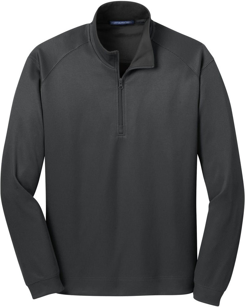 Port Authority Heavyweight Vertical Texture 1/4 Zip Pullover