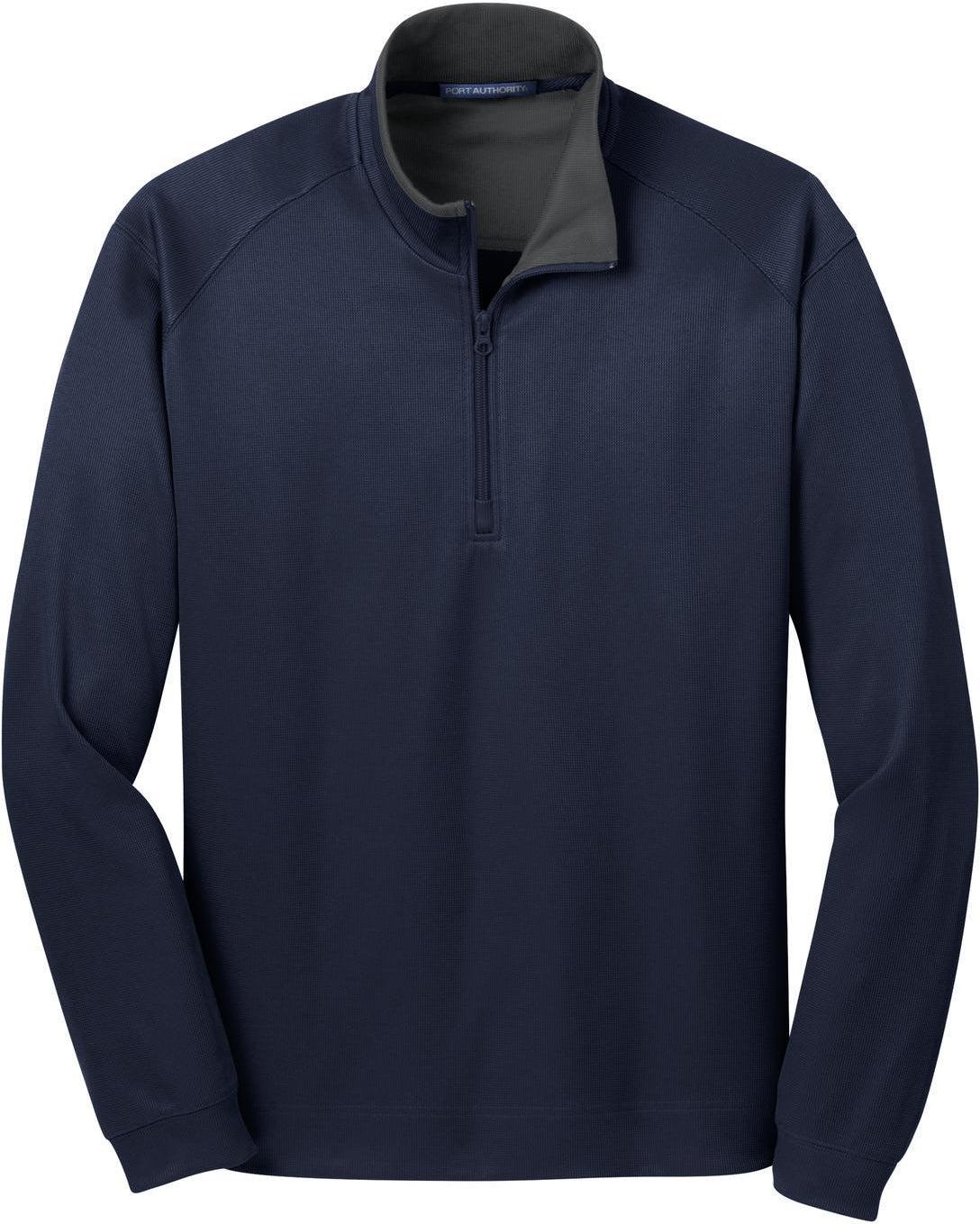 Port Authority K805 Quarter-Zip Pullover with Custom Embroidery