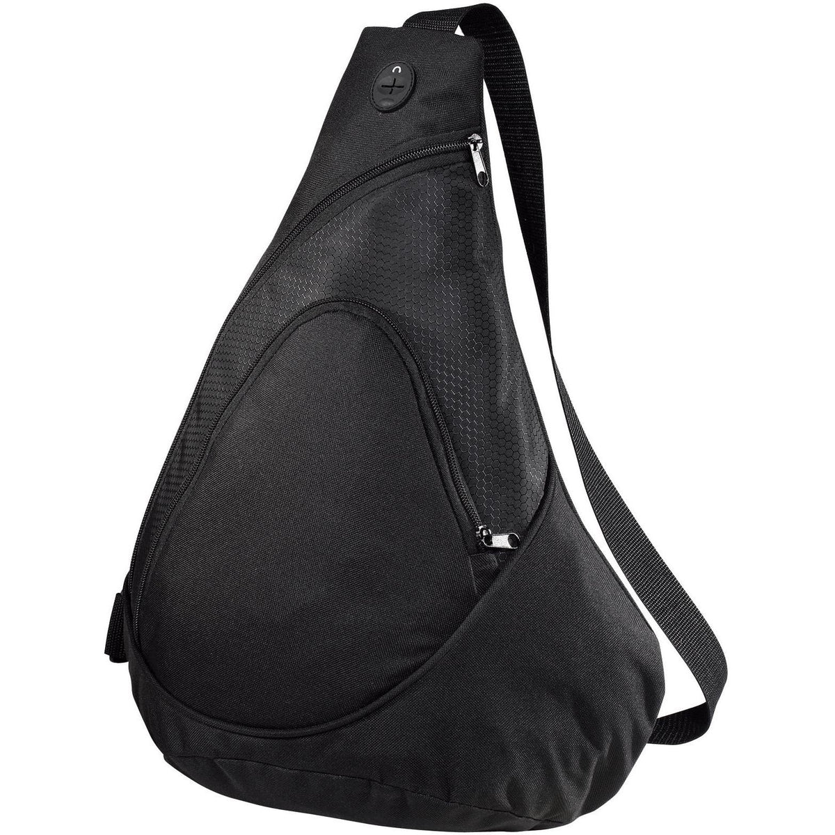 no-logo Port Authority Honeycomb Sling Pack-Bags-Port Authority-Black-Thread Logic