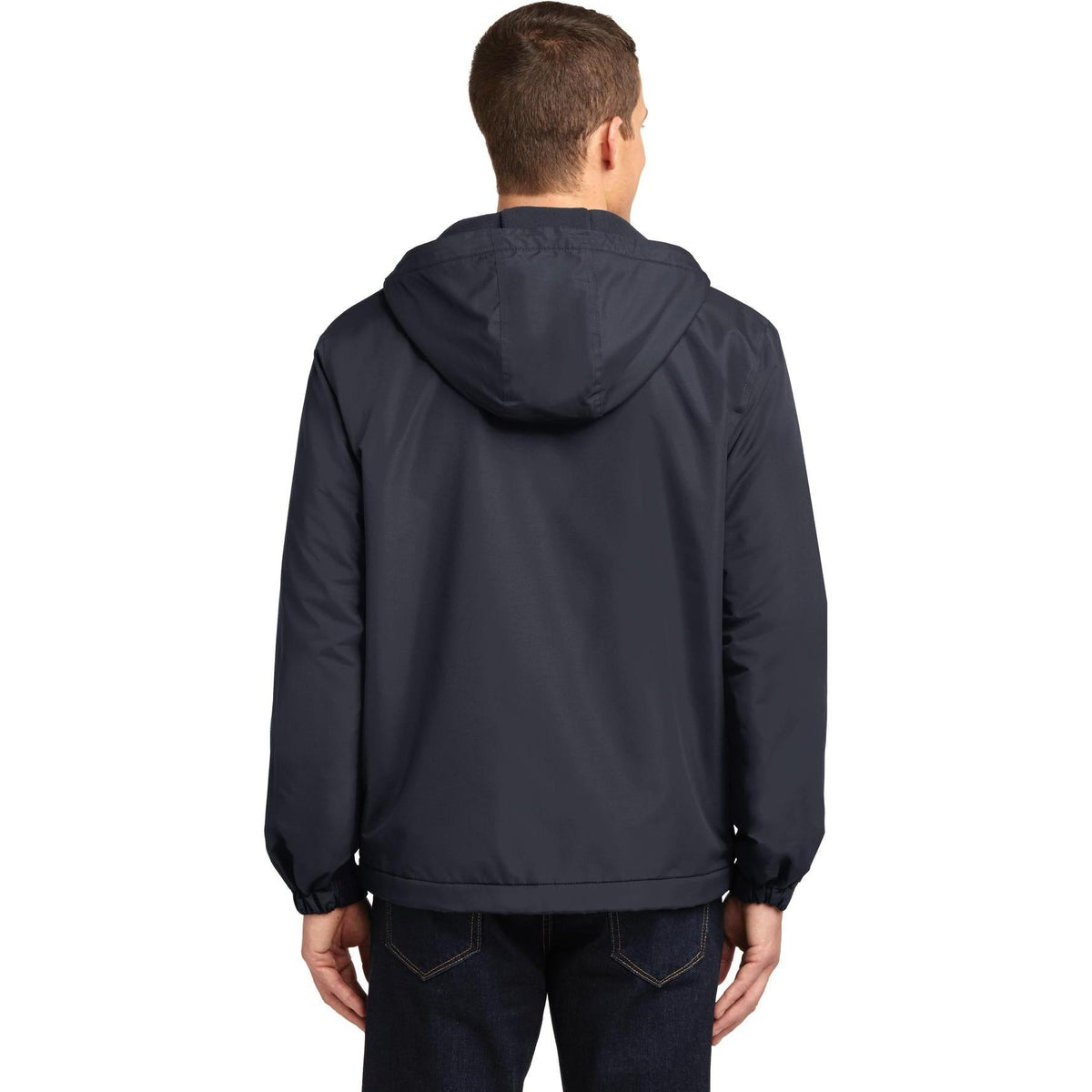 no-logo Port Authority Hooded Charger Jacket-Regular-Port Authority-Thread Logic
