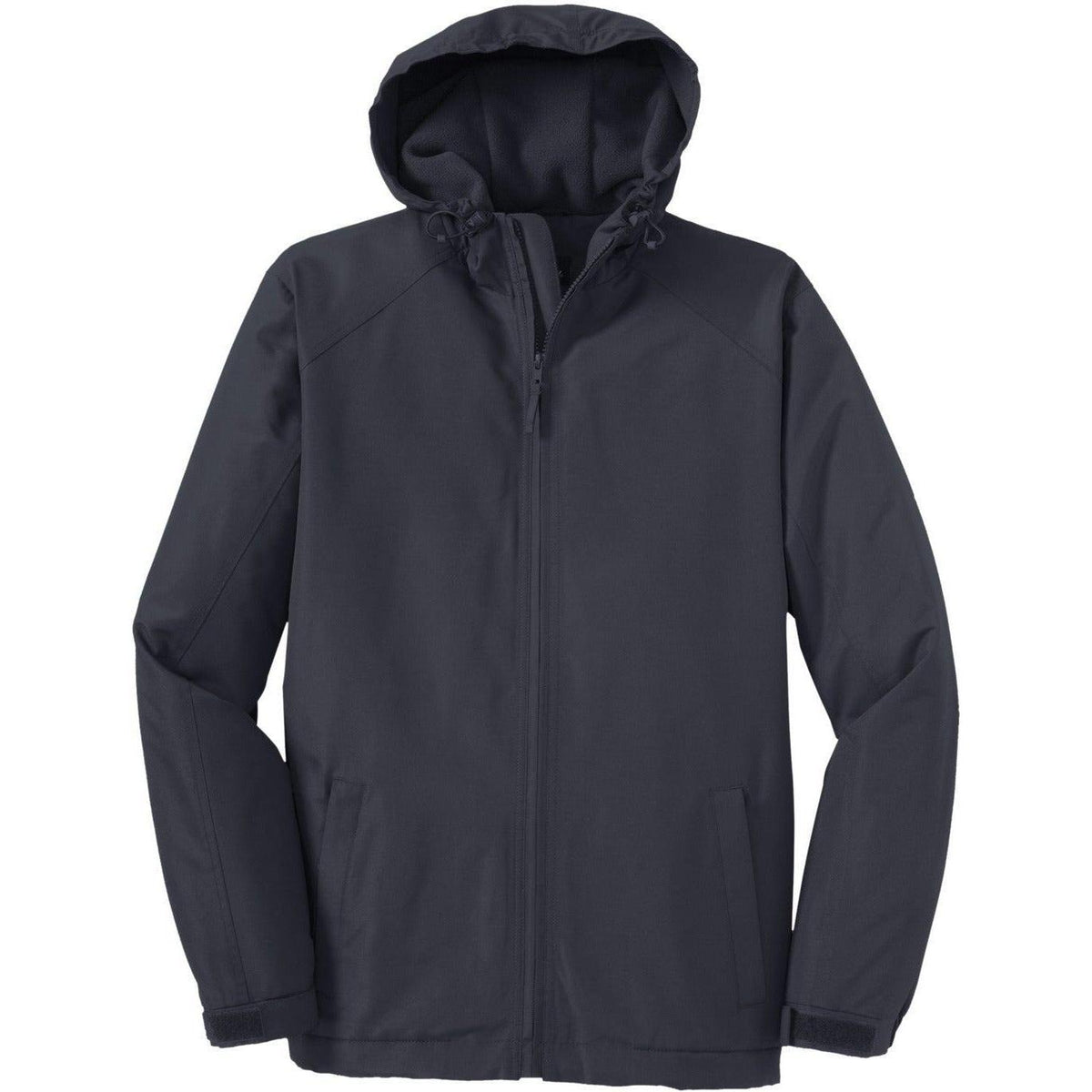 no-logo Port Authority Hooded Charger Jacket