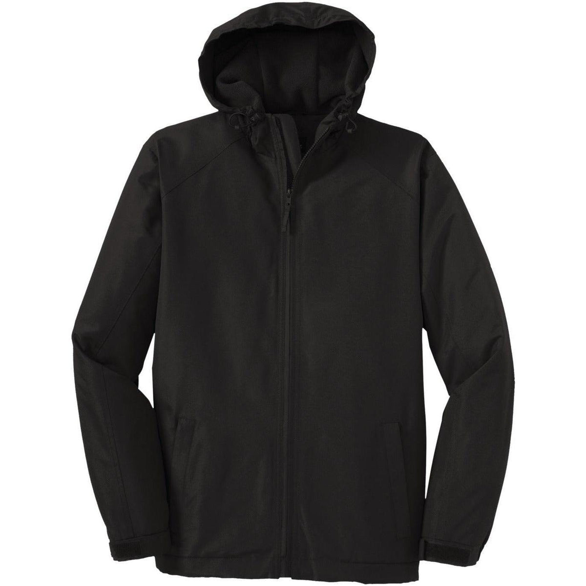 no-logo Port Authority Hooded Charger Jacket