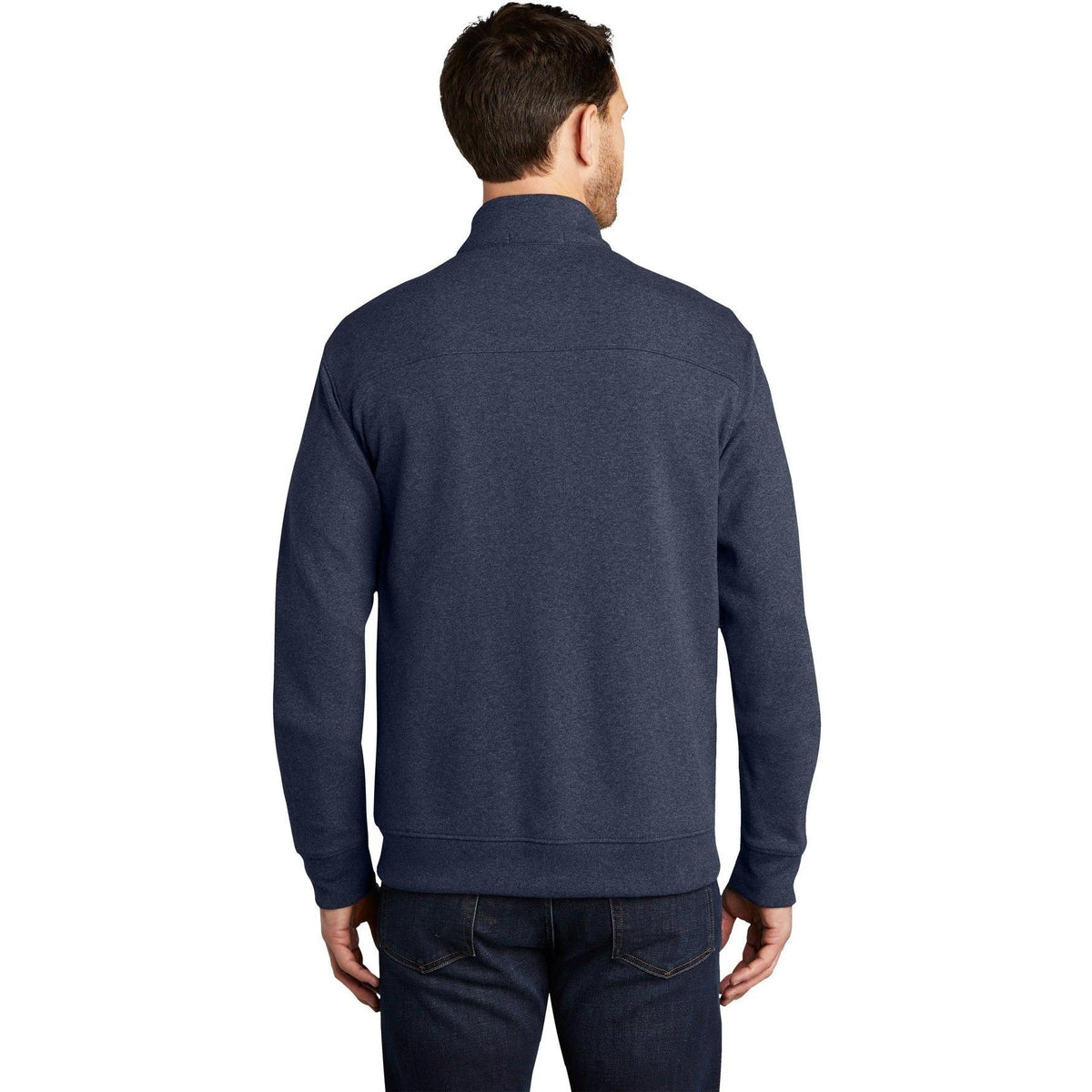 no-logo Port Authority Interlock Full-Zip-Regular-Port Authority-Thread Logic