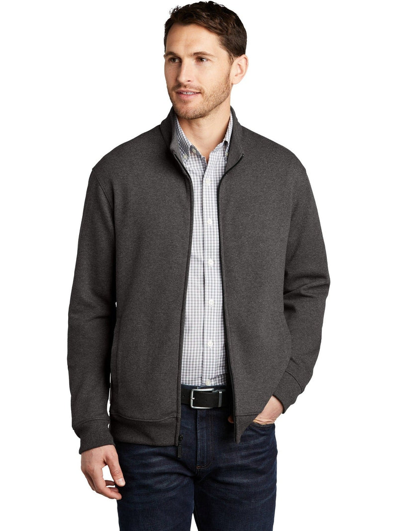 no-logo Port Authority Interlock Full-Zip-Regular-Port Authority-Thread Logic