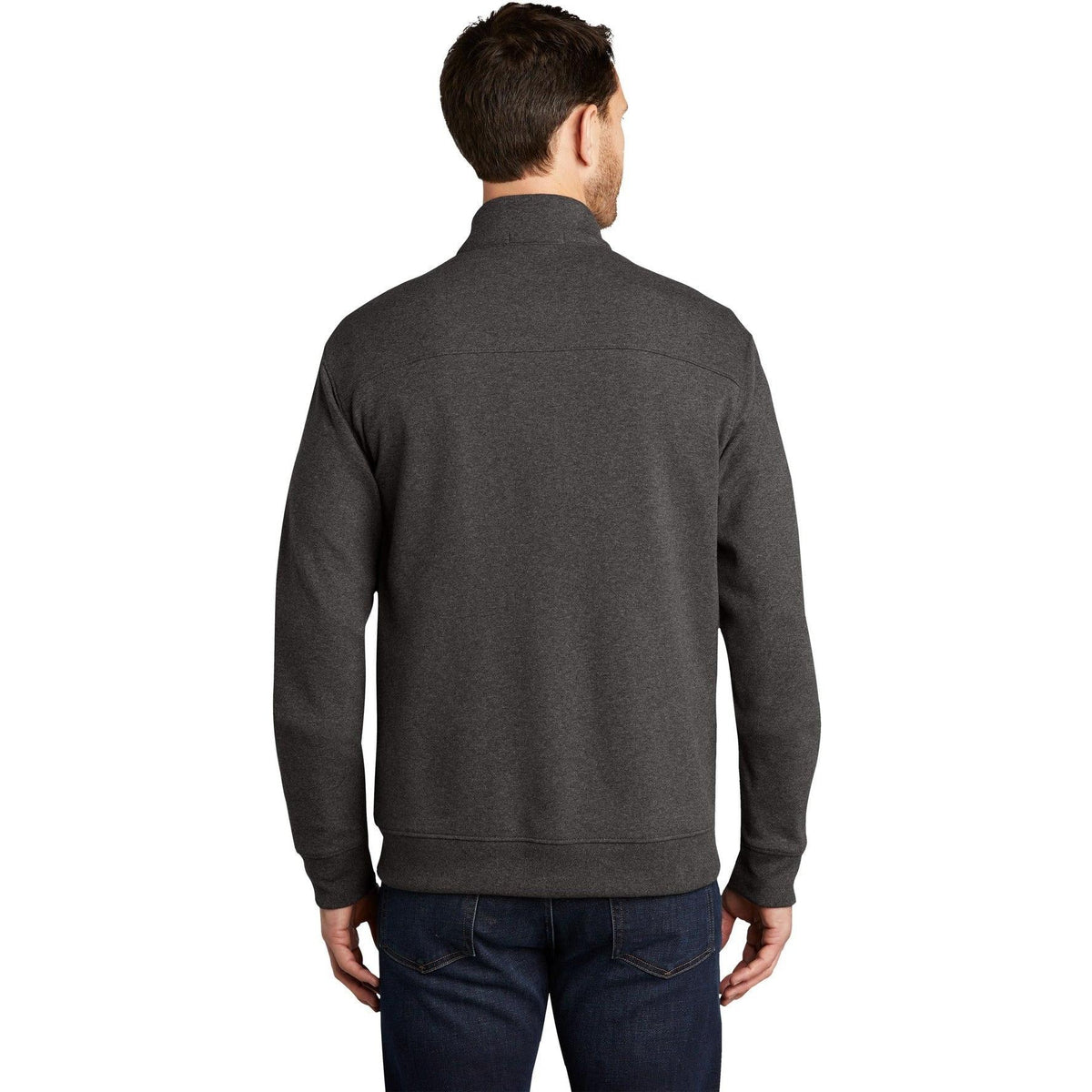 no-logo Port Authority Interlock Full-Zip-Regular-Port Authority-Thread Logic