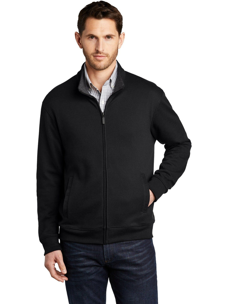 no-logo Port Authority Interlock Full-Zip-Regular-Port Authority-Thread Logic