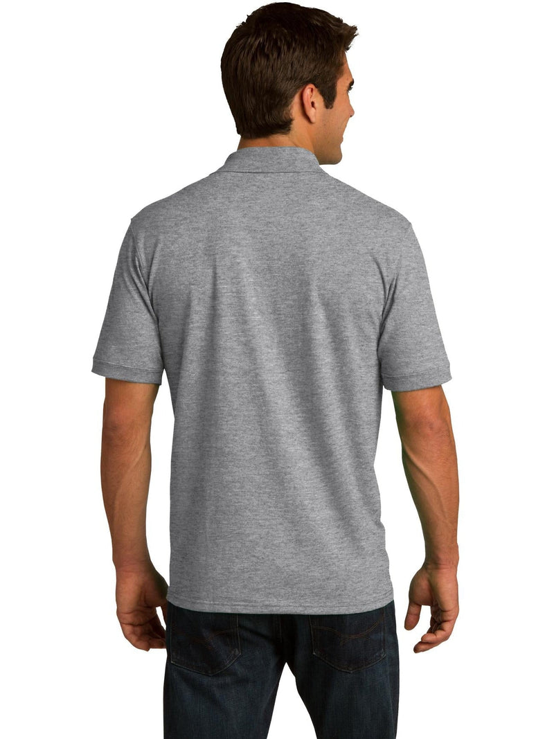 no-logo Port Authority Jersey Knit Polo Shirt-Regular-Port Authority-Thread Logic