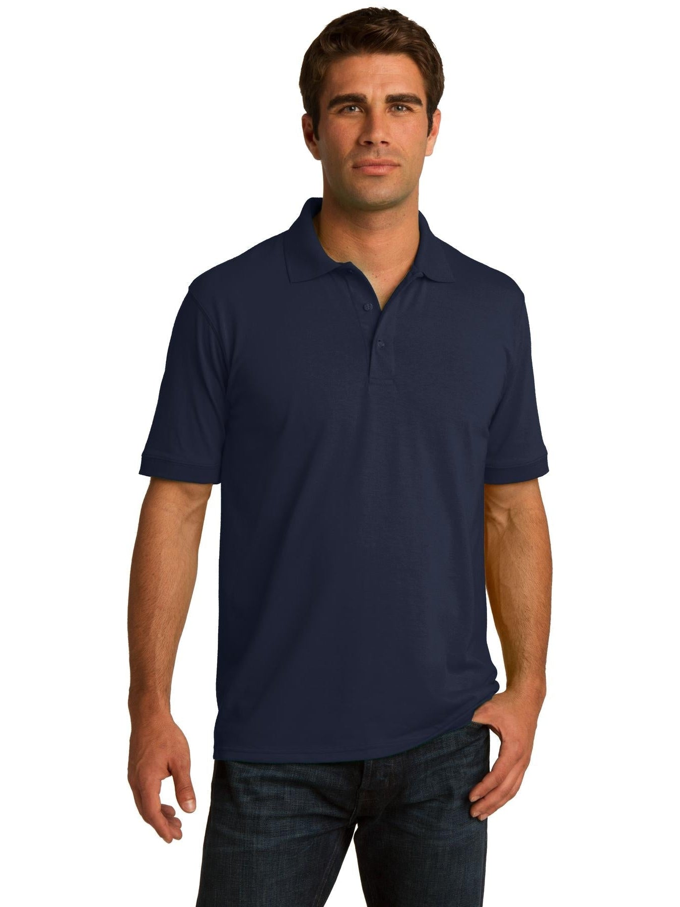 Port & Company KP55 Polo Shirt With Custom Embroidery