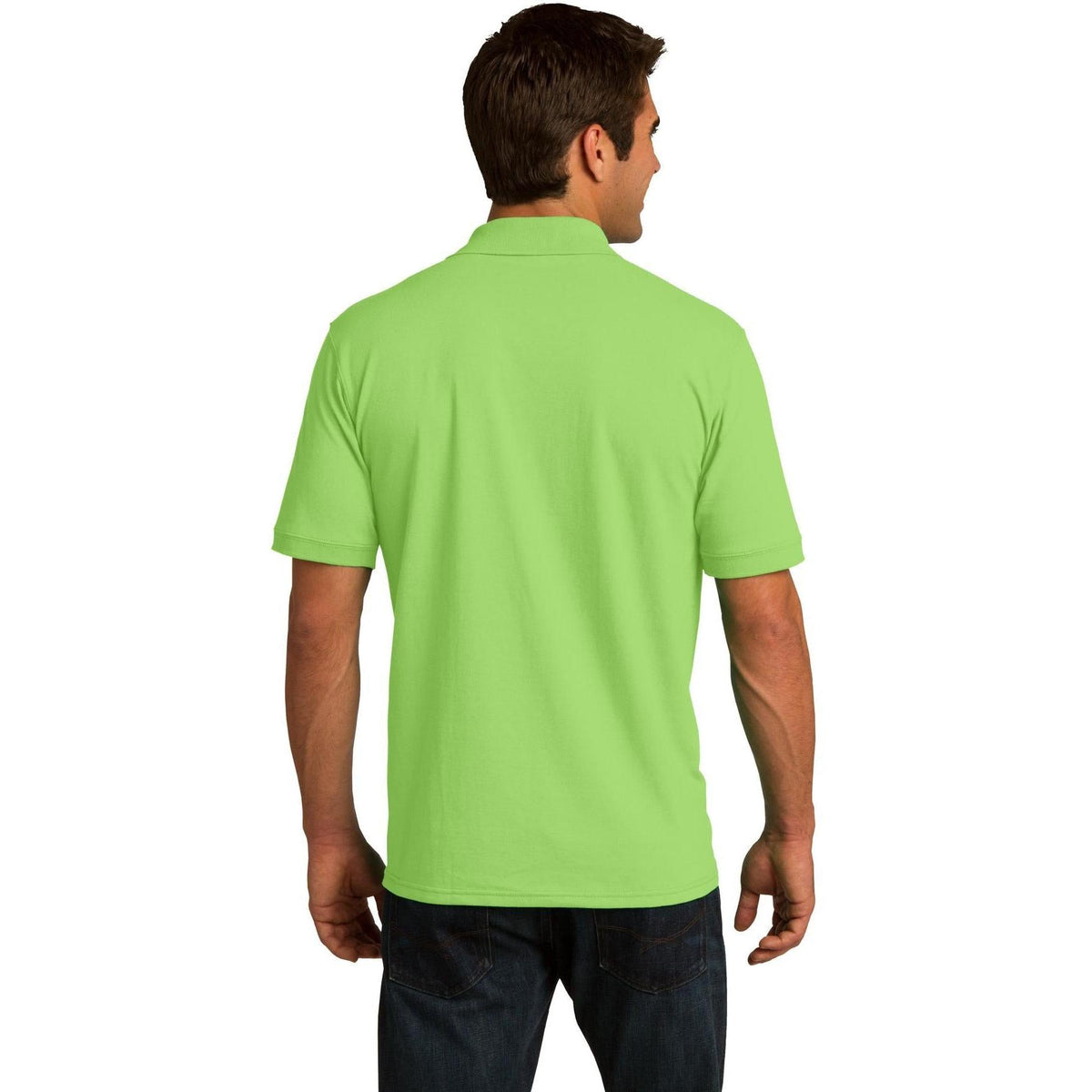 no-logo Port & Company Jersey Knit Polo Shirt-Regular-Port & Company-Thread Logic