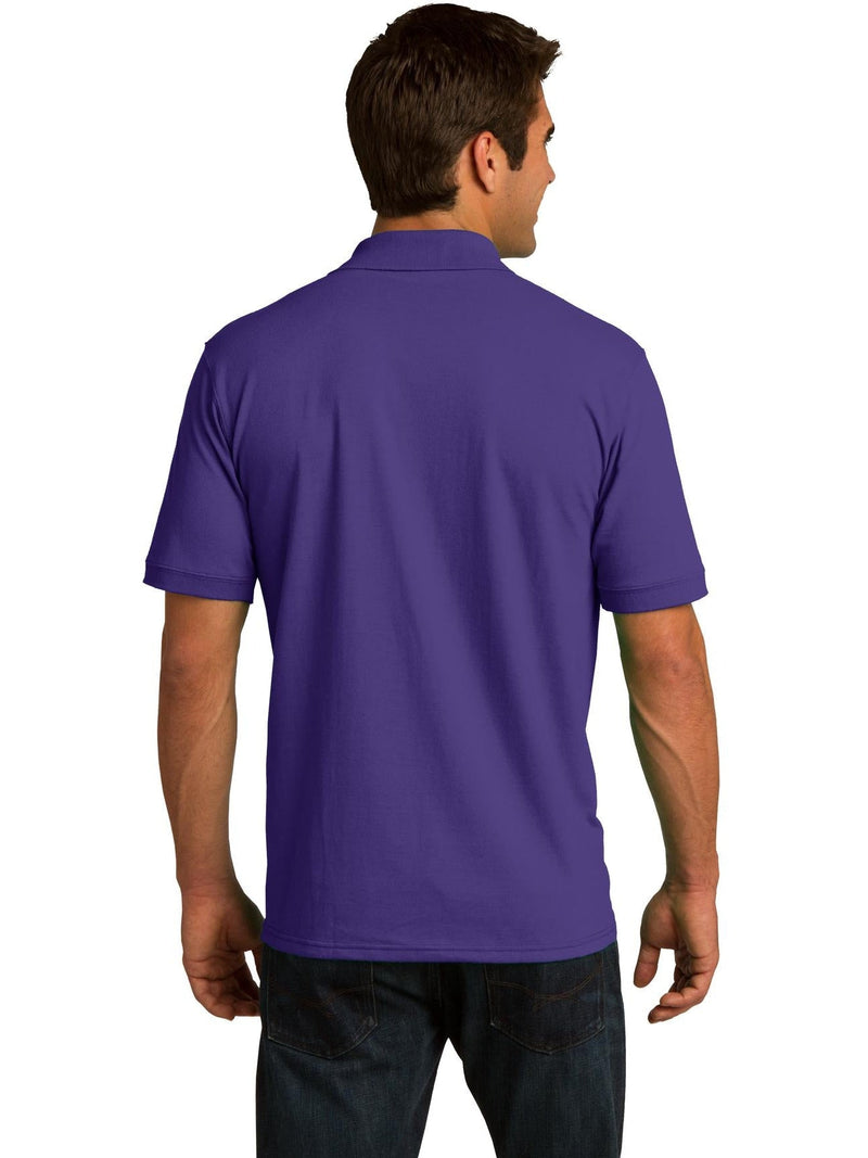 no-logo Port Authority Jersey Knit Polo Shirt-Regular-Port Authority-Thread Logic