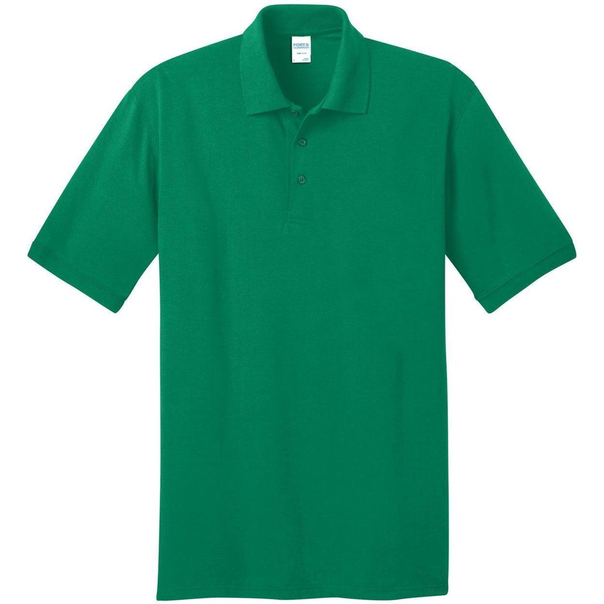 no-logo Port & Company Jersey Knit Polo Shirt-Regular-Port & Company-Kelly-S-Thread Logic