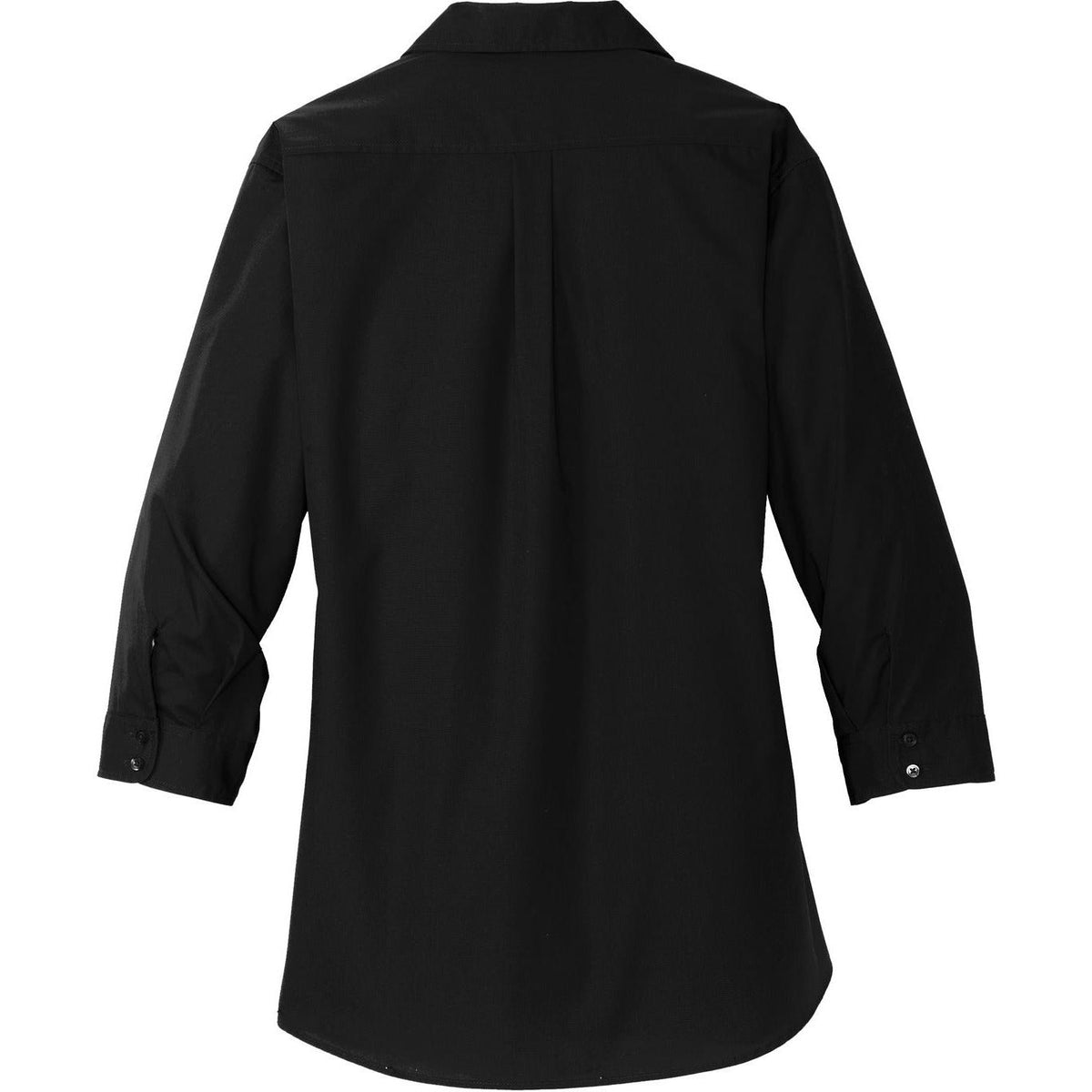 no-logo Port Authority Women's 3/4-Sleeve Carefree Poplin Shirt-Dress Shirts-Port Authority-Thread Logic
