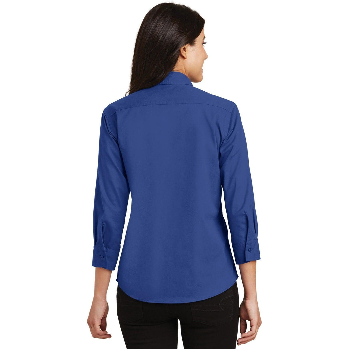 no-logo Port Authority Women's 3/4-Sleeve Easy Care-Dress Shirts-Port Authority-Thread Logic