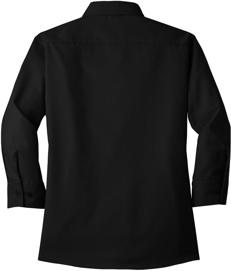 no-logo Port Authority Ladies 3/4-Sleeve Easy Care-Regular-Port Authority-Thread Logic