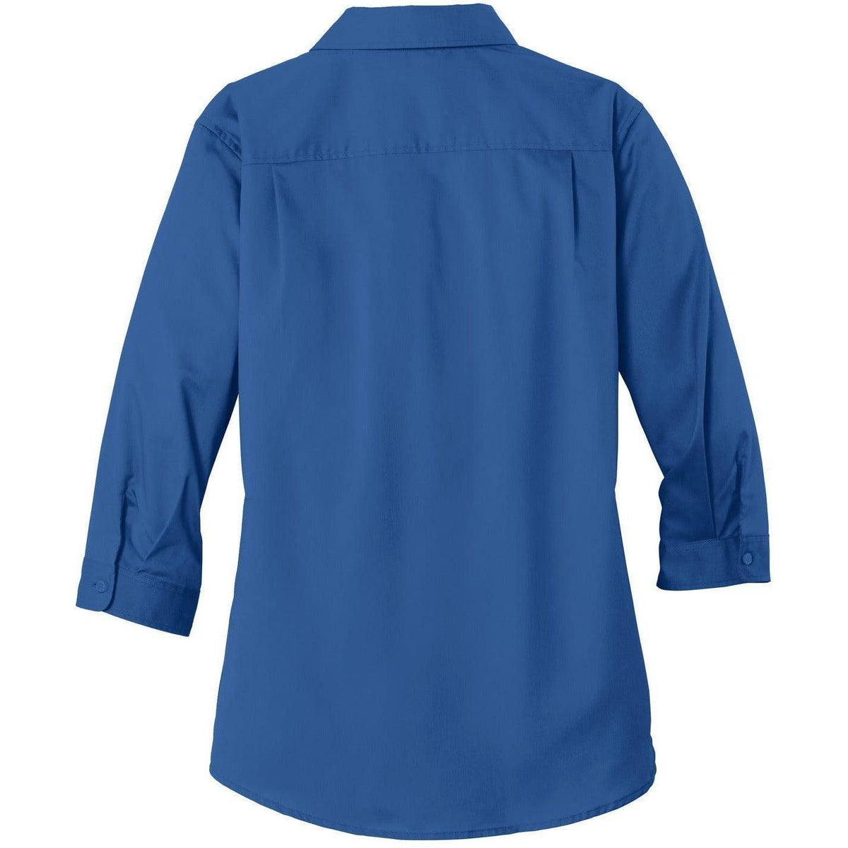 no-logo Port Authority Ladies 3/4 Sleeve SuperPro Twill Shirt-Discontinued-Port Authority-Thread Logic