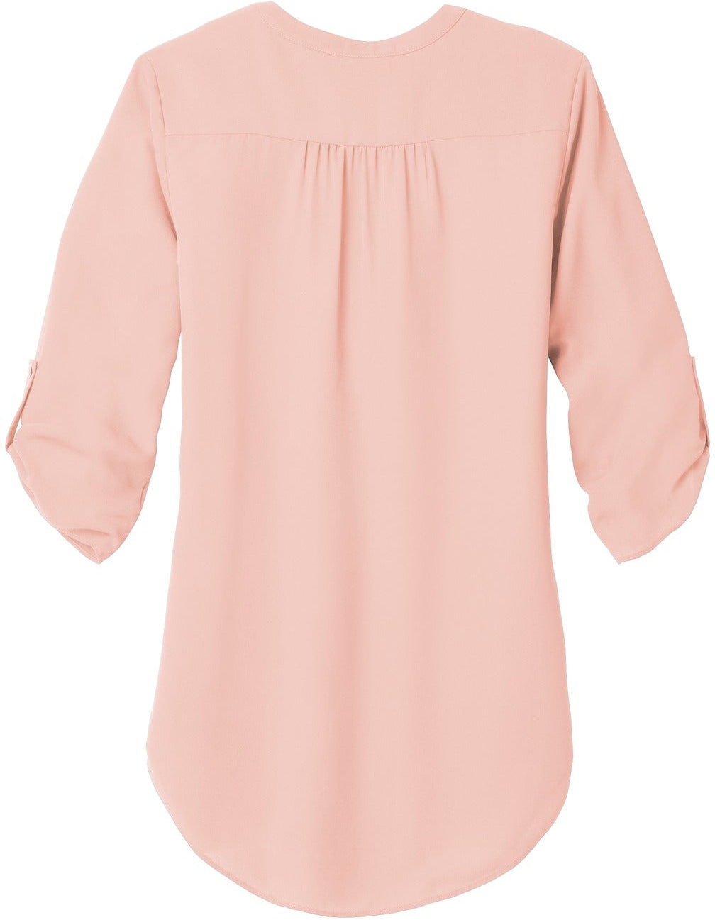 no-logo Port Authority Ladies 3/4-Sleeve Tunic Blouse-Regular-Port Authority-Thread Logic