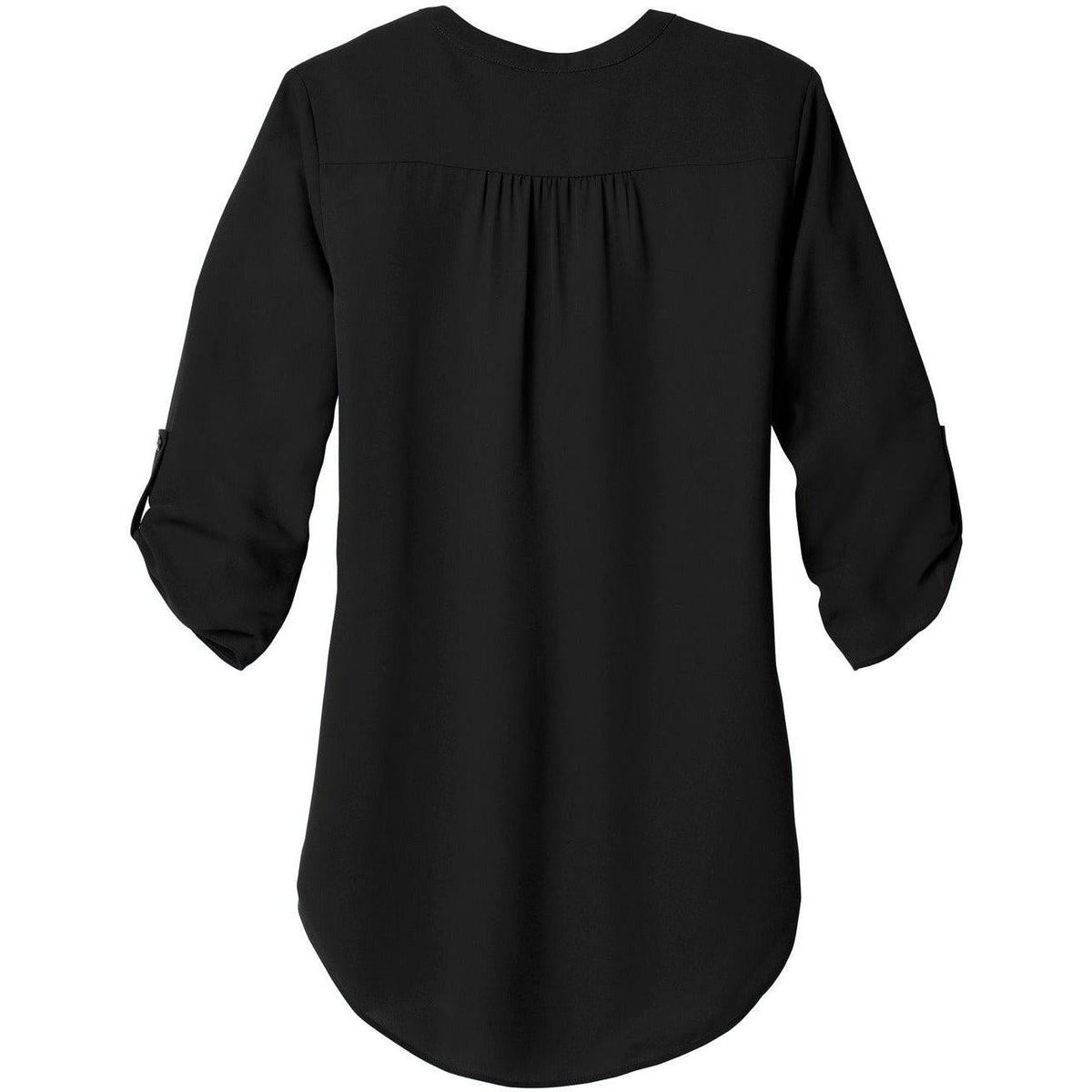 no-logo Port Authority Ladies 3/4-Sleeve Tunic Blouse-Regular-Port Authority-Thread Logic