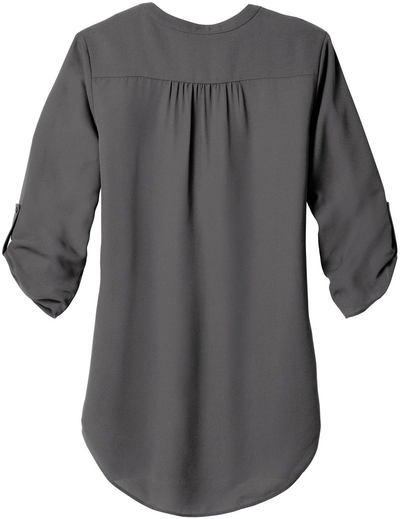 no-logo Port Authority Ladies 3/4-Sleeve Tunic Blouse-Regular-Port Authority-Thread Logic