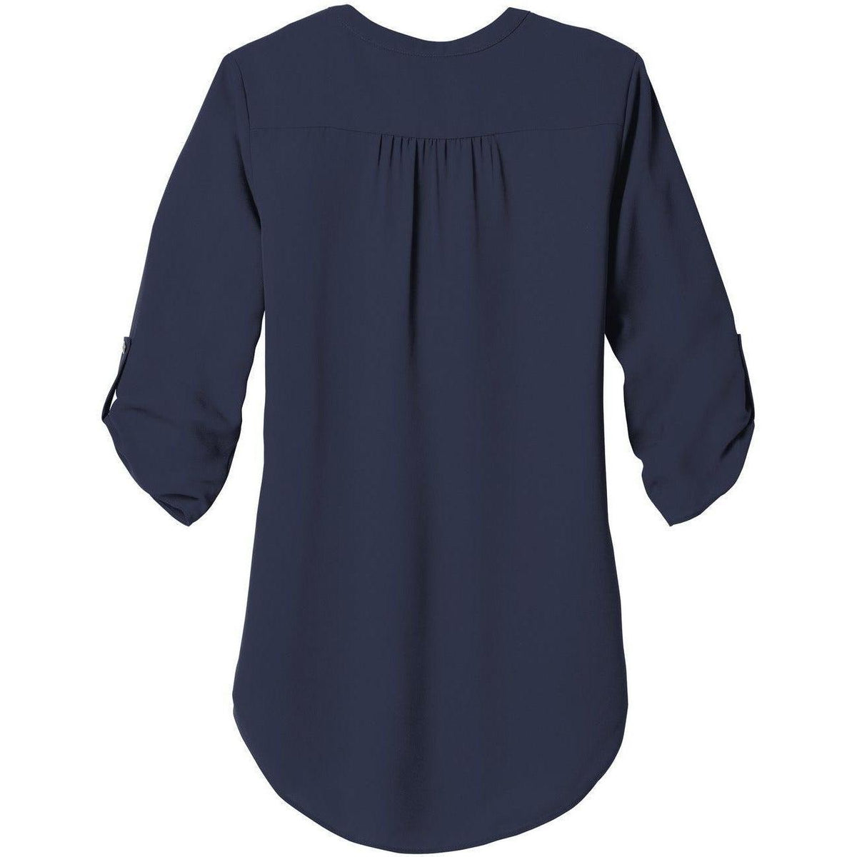 no-logo Port Authority Ladies 3/4-Sleeve Tunic Blouse-Regular-Port Authority-Thread Logic