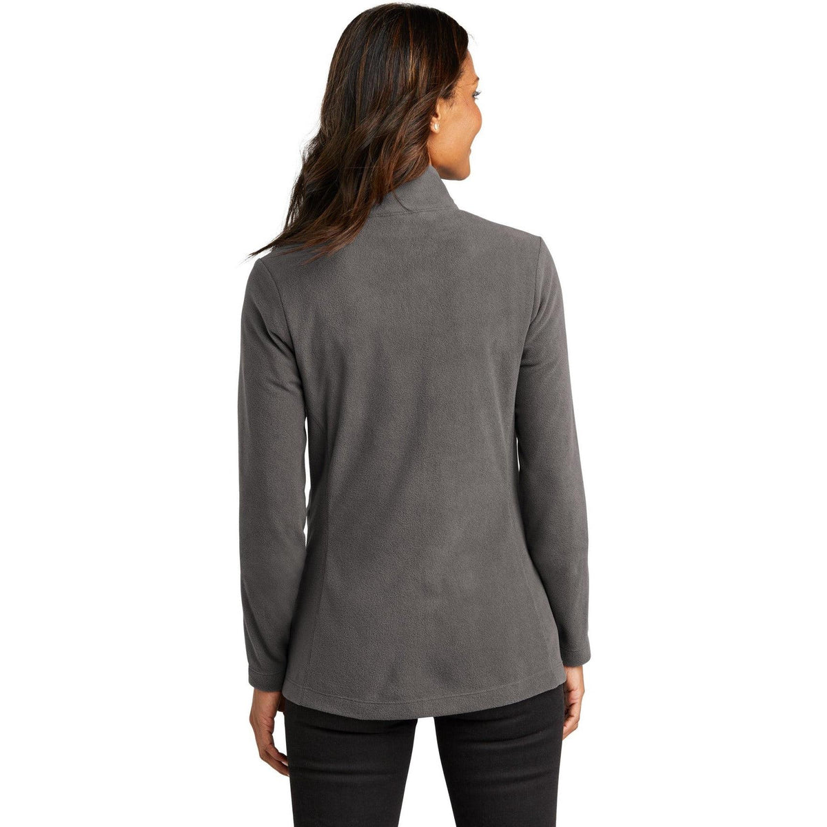 no-logo Port Authority Ladies Accord Microfleece Jacket-Regular-Port Authority-Thread Logic