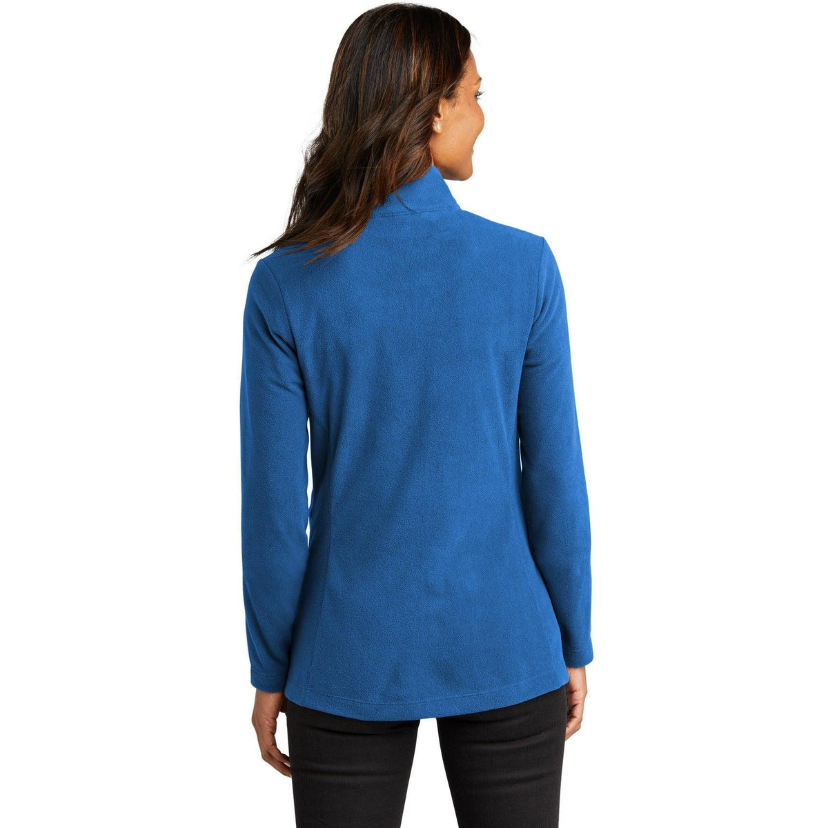 no-logo Port Authority Ladies Accord Microfleece Jacket-Regular-Port Authority-Thread Logic