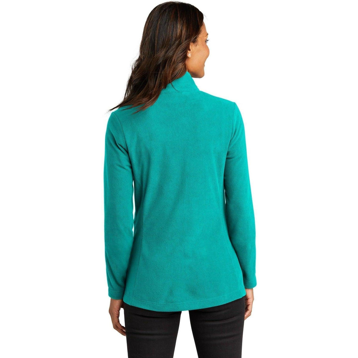 no-logo Port Authority Ladies Accord Microfleece Jacket-Regular-Port Authority-Thread Logic