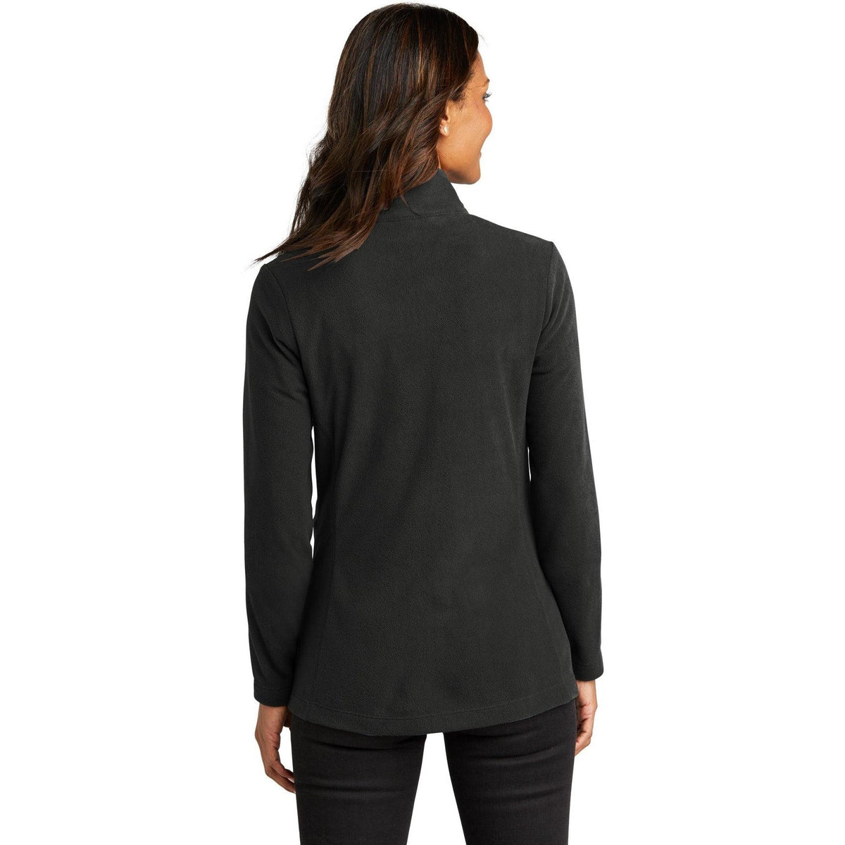 no-logo Port Authority Ladies Accord Microfleece Jacket-Regular-Port Authority-Thread Logic