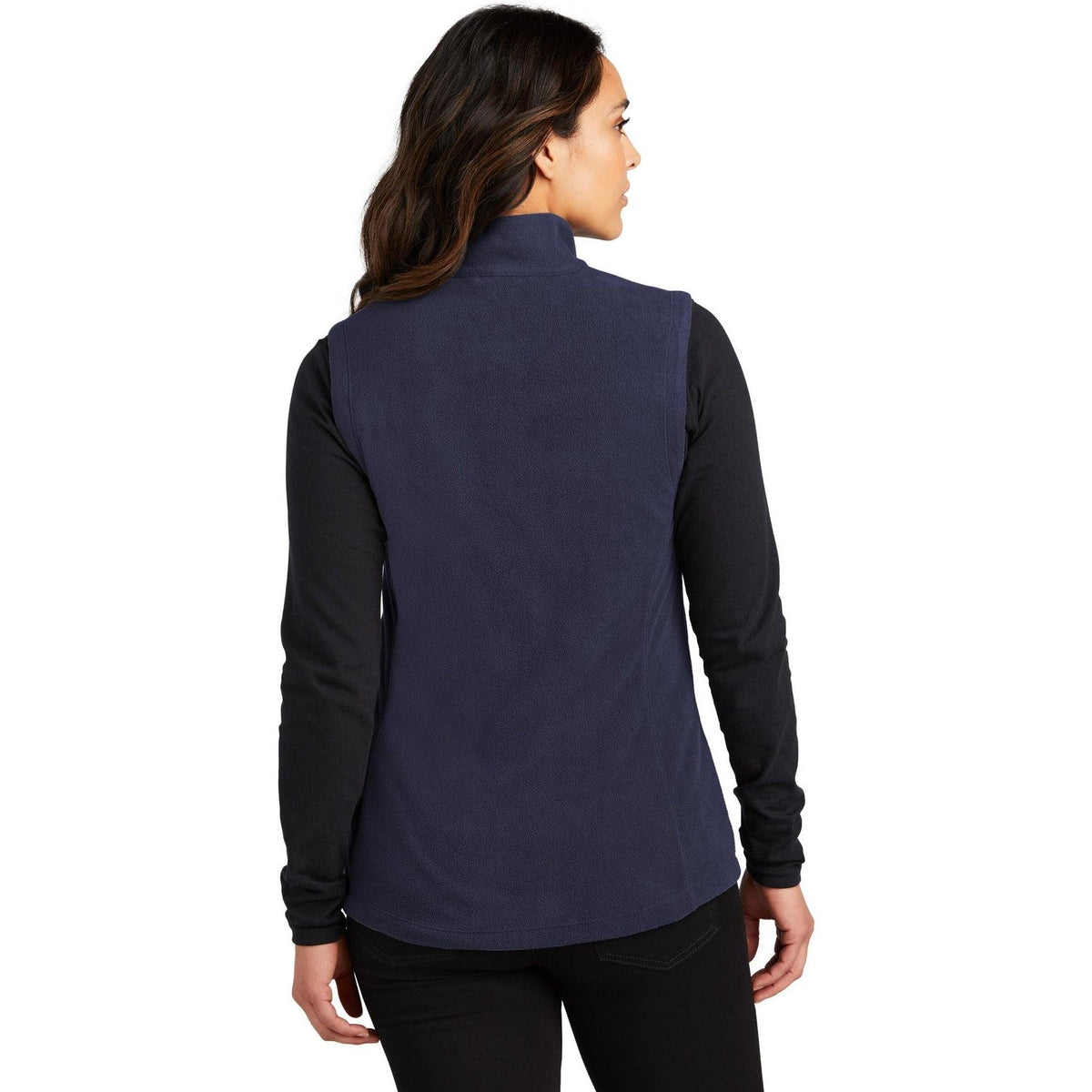 no-logo Port Authority Ladies Accord Microfleece Vest-Regular-Port Authority-Thread Logic