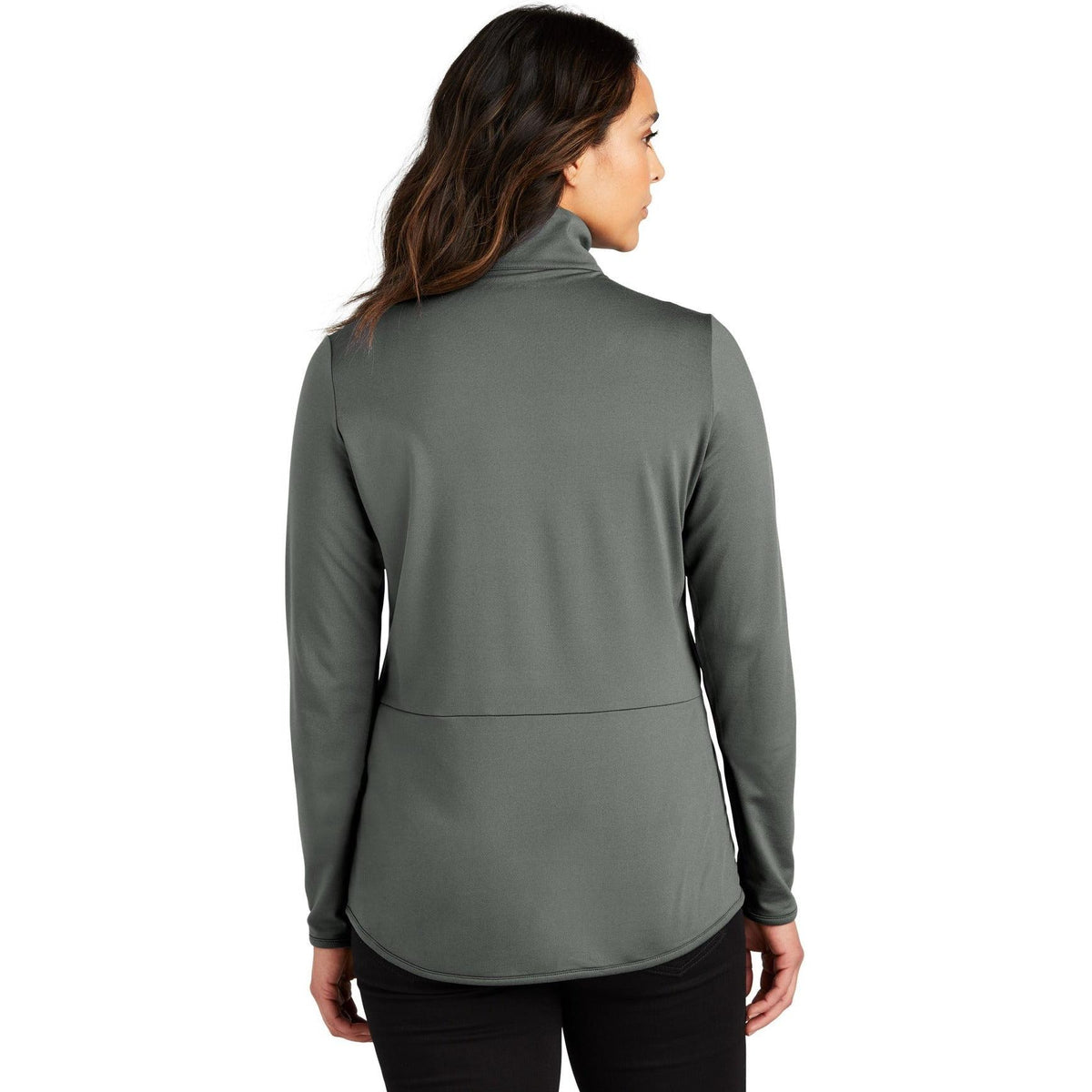no-logo Port Authority Ladies Accord Stretch Fleece Full-Zip-Regular-Port Authority-Thread Logic