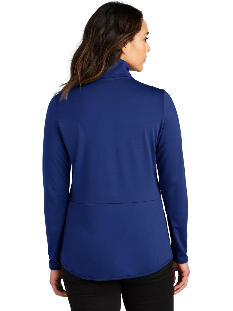 no-logo Port Authority Ladies Accord Stretch Fleece Full-Zip-Regular-Port Authority-Thread Logic