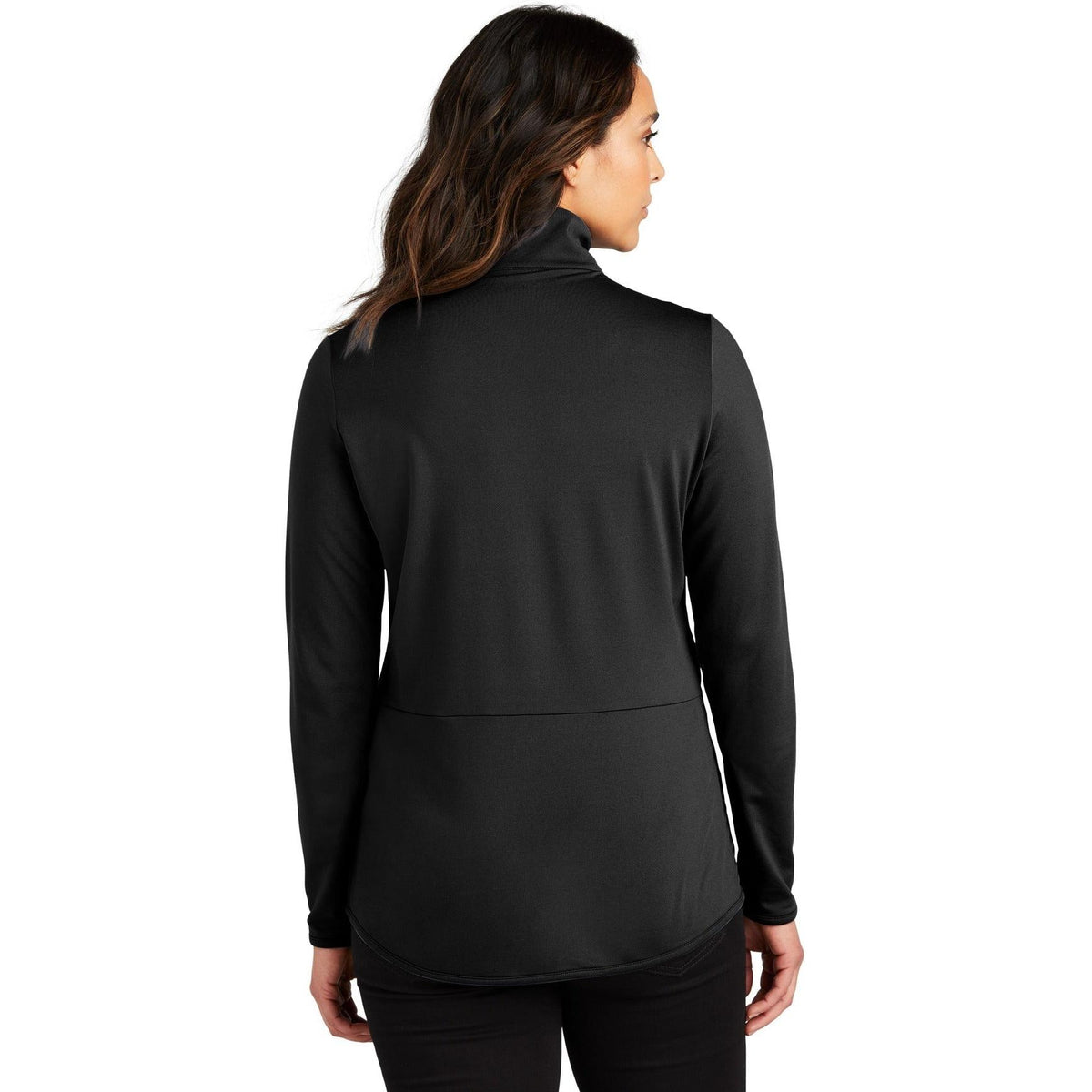 no-logo Port Authority Ladies Accord Stretch Fleece Full-Zip-Regular-Port Authority-Thread Logic