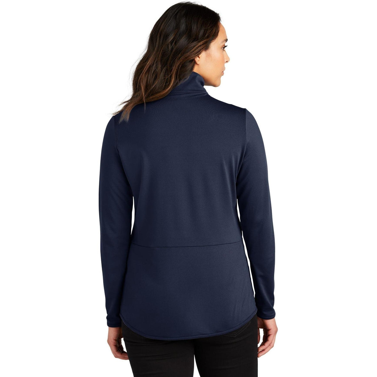 no-logo Port Authority Ladies Accord Stretch Fleece Full-Zip-Regular-Port Authority-Thread Logic