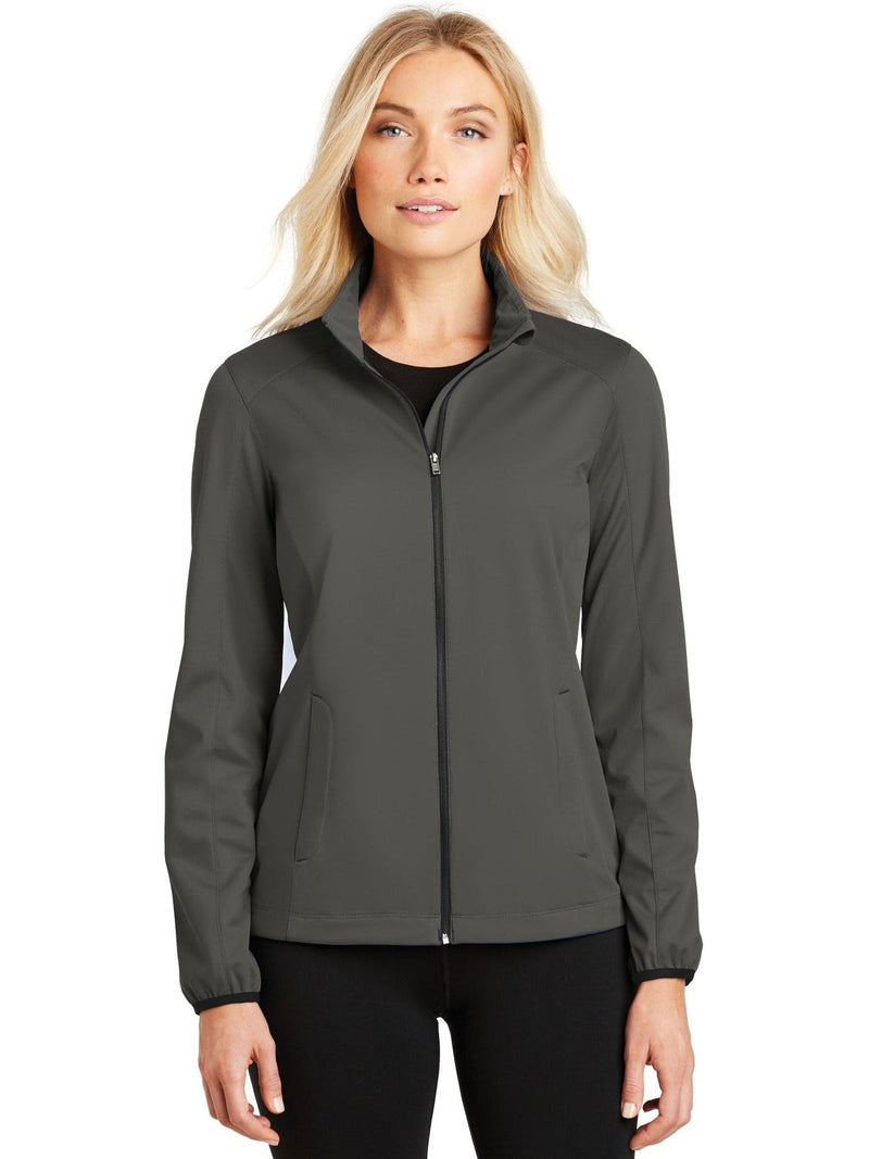 no-logo Port Authority Ladies Active Lightweight Soft Shell Jacket-Regular-Port Authority-Thread Logic