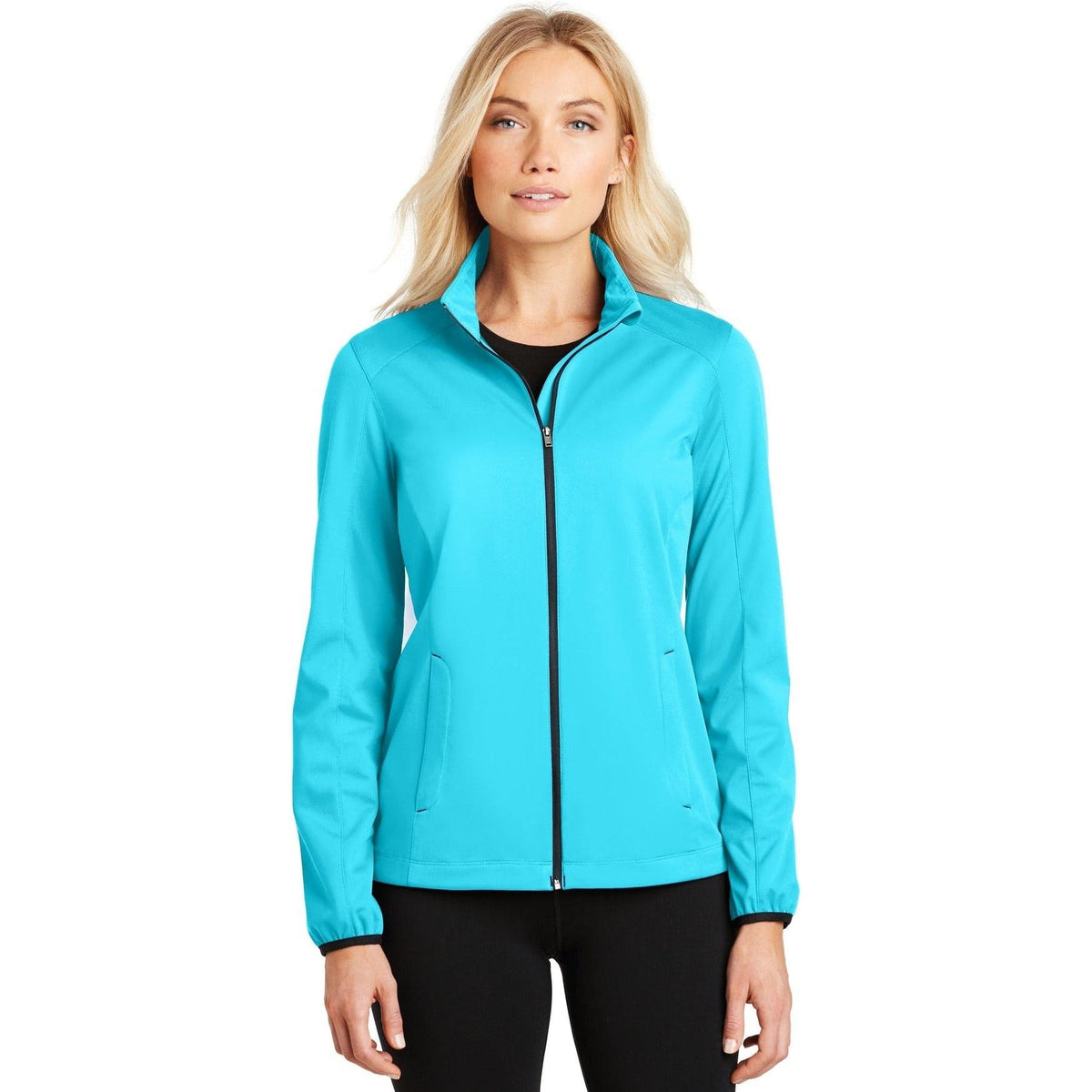 no-logo Port Authority Women's Active Lightweight Soft Shell Jacket-Regular-Port Authority-Thread Logic