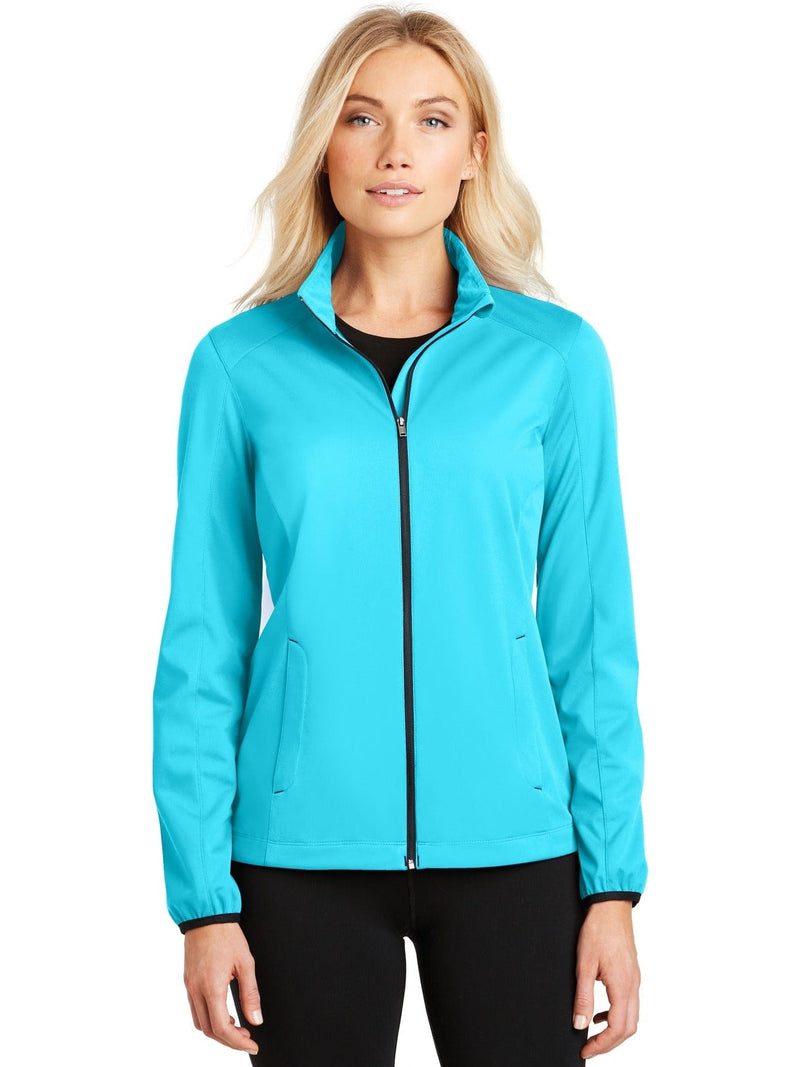 no-logo Port Authority Ladies Active Lightweight Soft Shell Jacket-Regular-Port Authority-Thread Logic