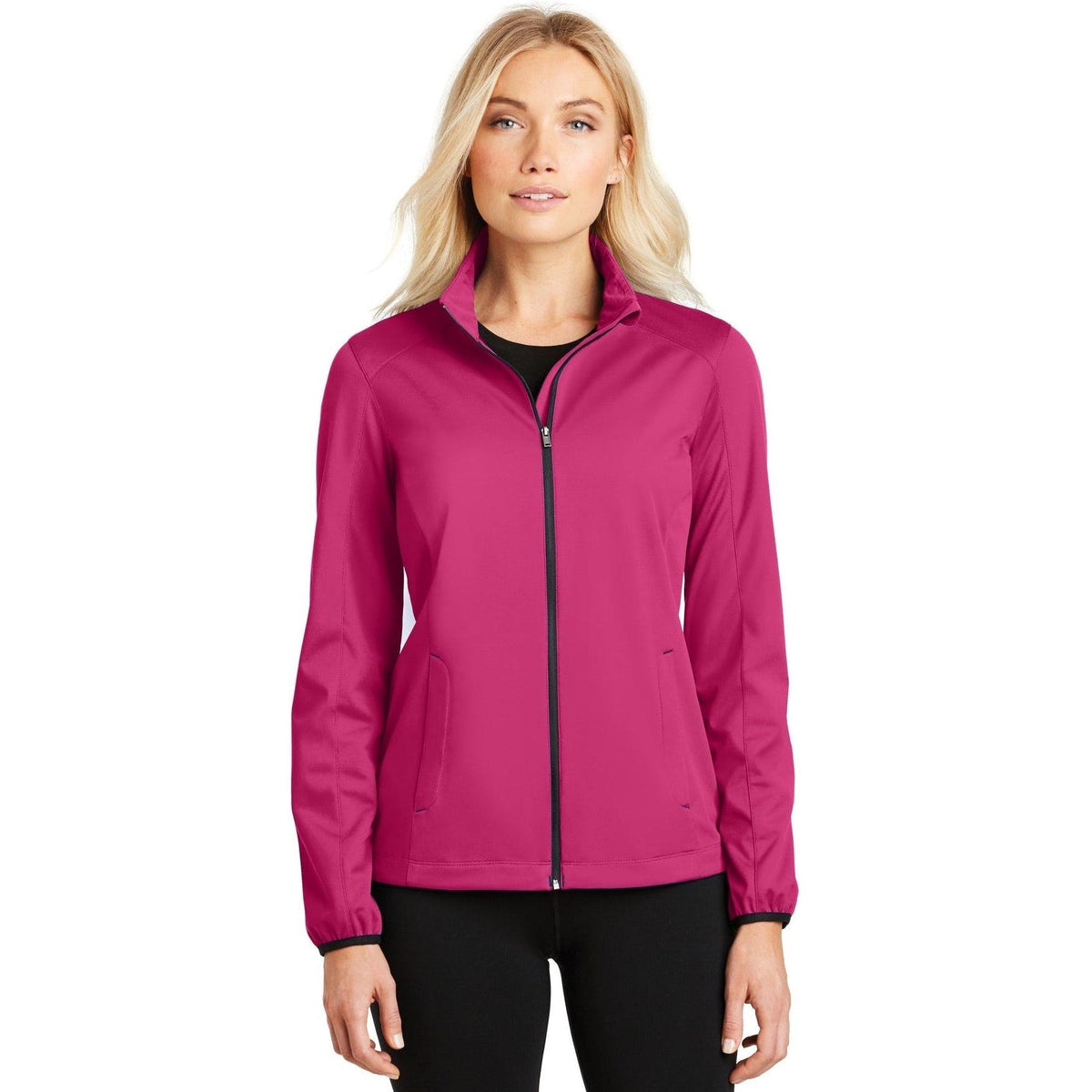 no-logo Port Authority Women's Active Lightweight Soft Shell Jacket-Regular-Port Authority-Thread Logic