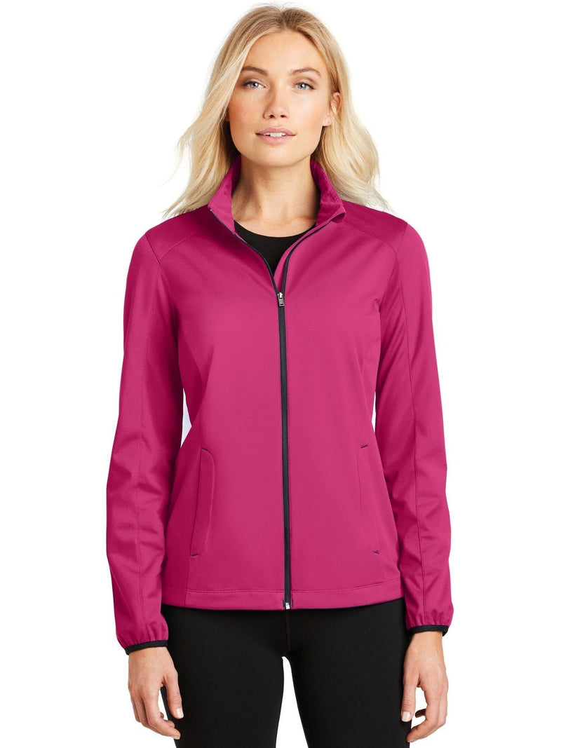 no-logo Port Authority Ladies Active Lightweight Soft Shell Jacket-Regular-Port Authority-Thread Logic